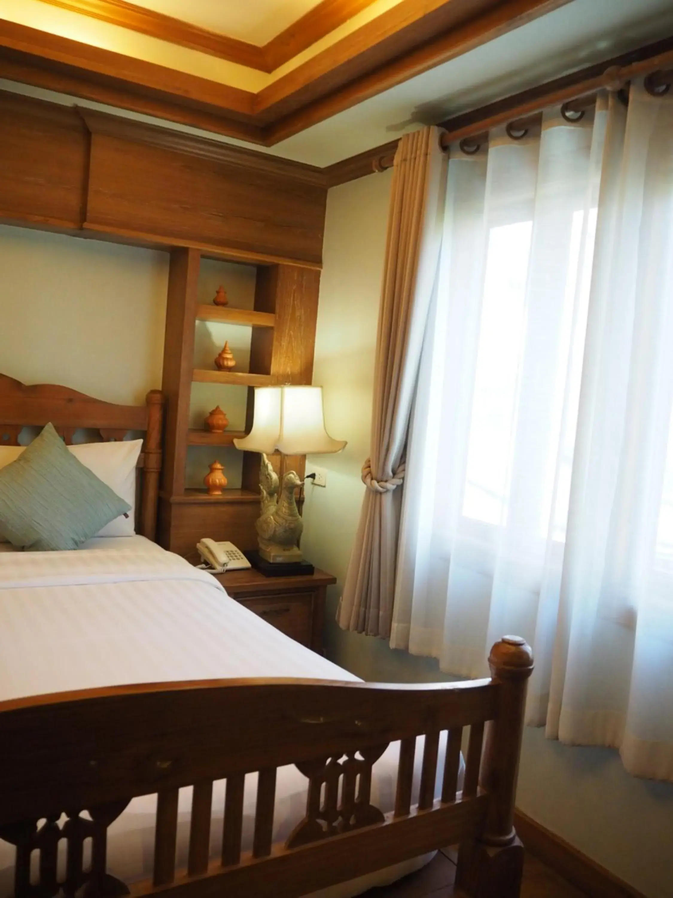 Bedroom, Bed in Rich Lanna House Bedroom, Bed in Rich Lanna House