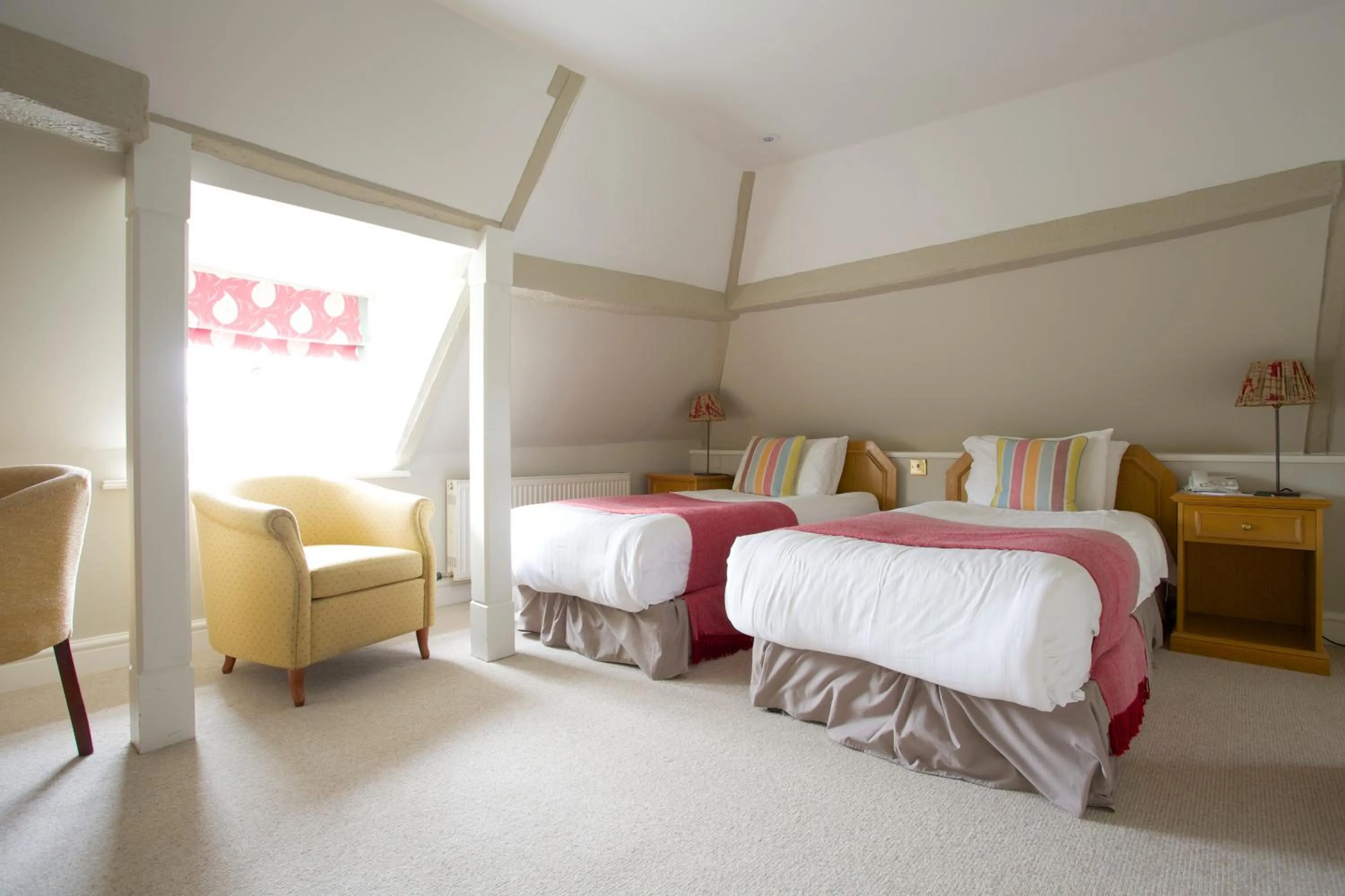 Bed in The Bell Inn Hotel