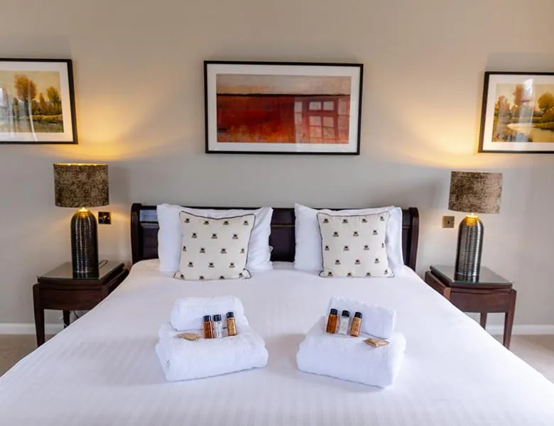 Bed in The Bell Inn Hotel