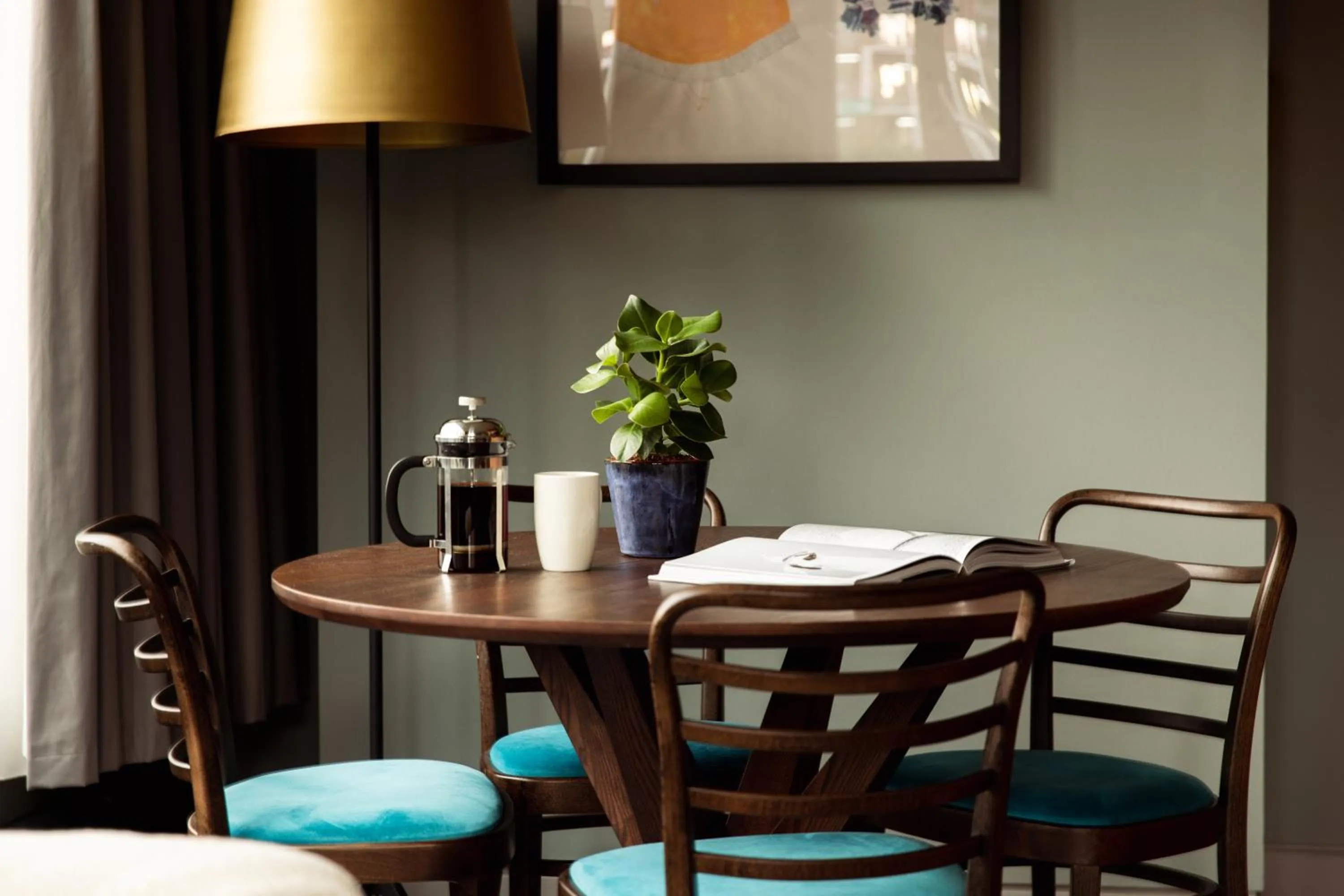 Seating area in Native Bankside