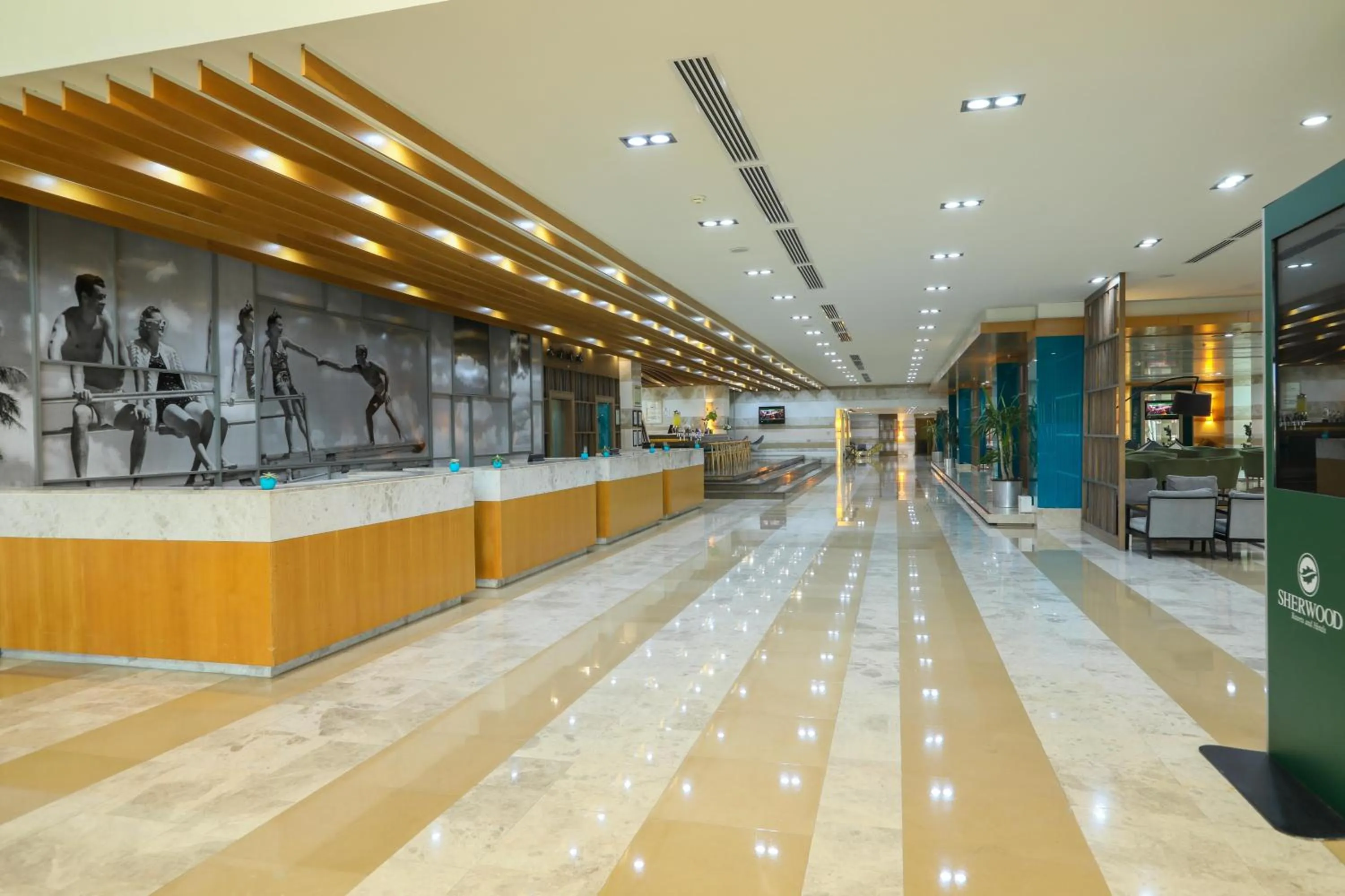 Lobby or reception in Sherwood Dreams Resort