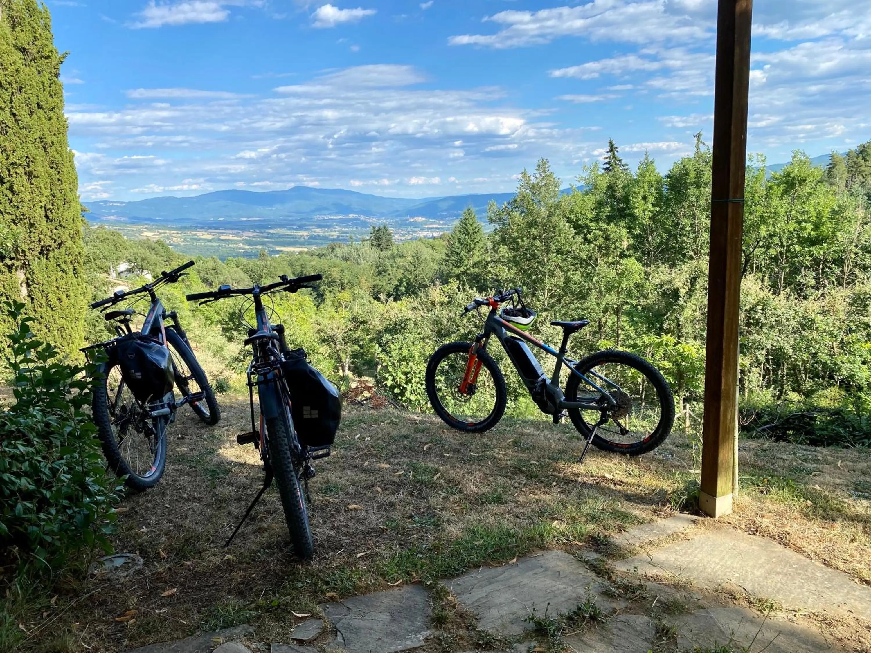 Cycling in Da Ronald ... A Pian Del Papa