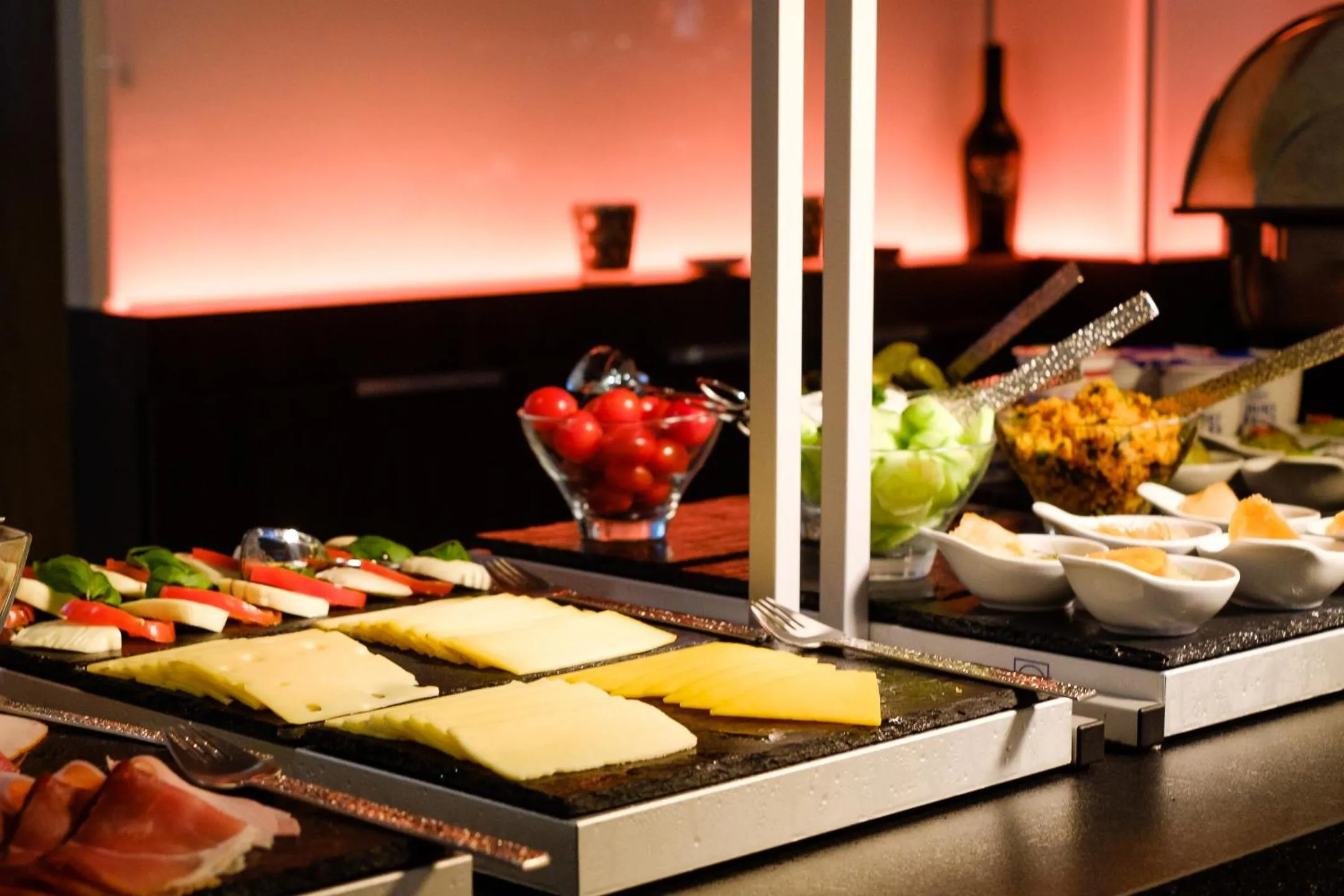 Buffet breakfast in Nikii Boutique Hotel