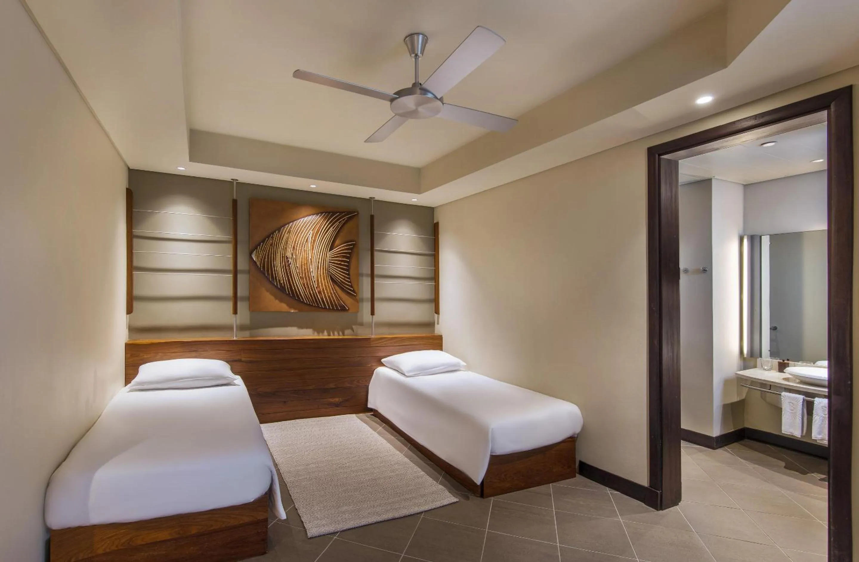 Bed in Trou aux Biches Beachcomber Golf Resort & Spa