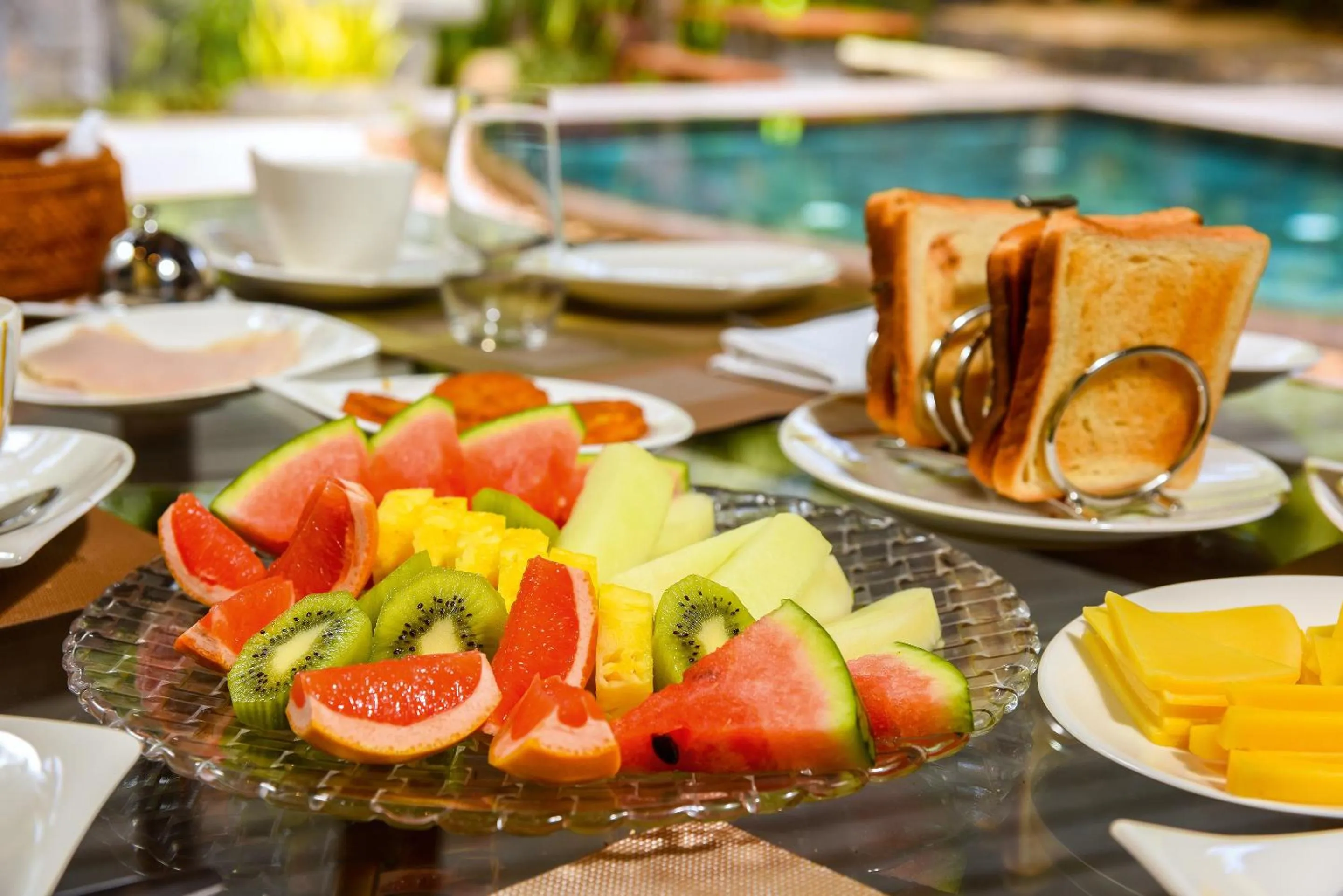 Breakfast in Trou aux Biches Beachcomber Golf Resort & Spa