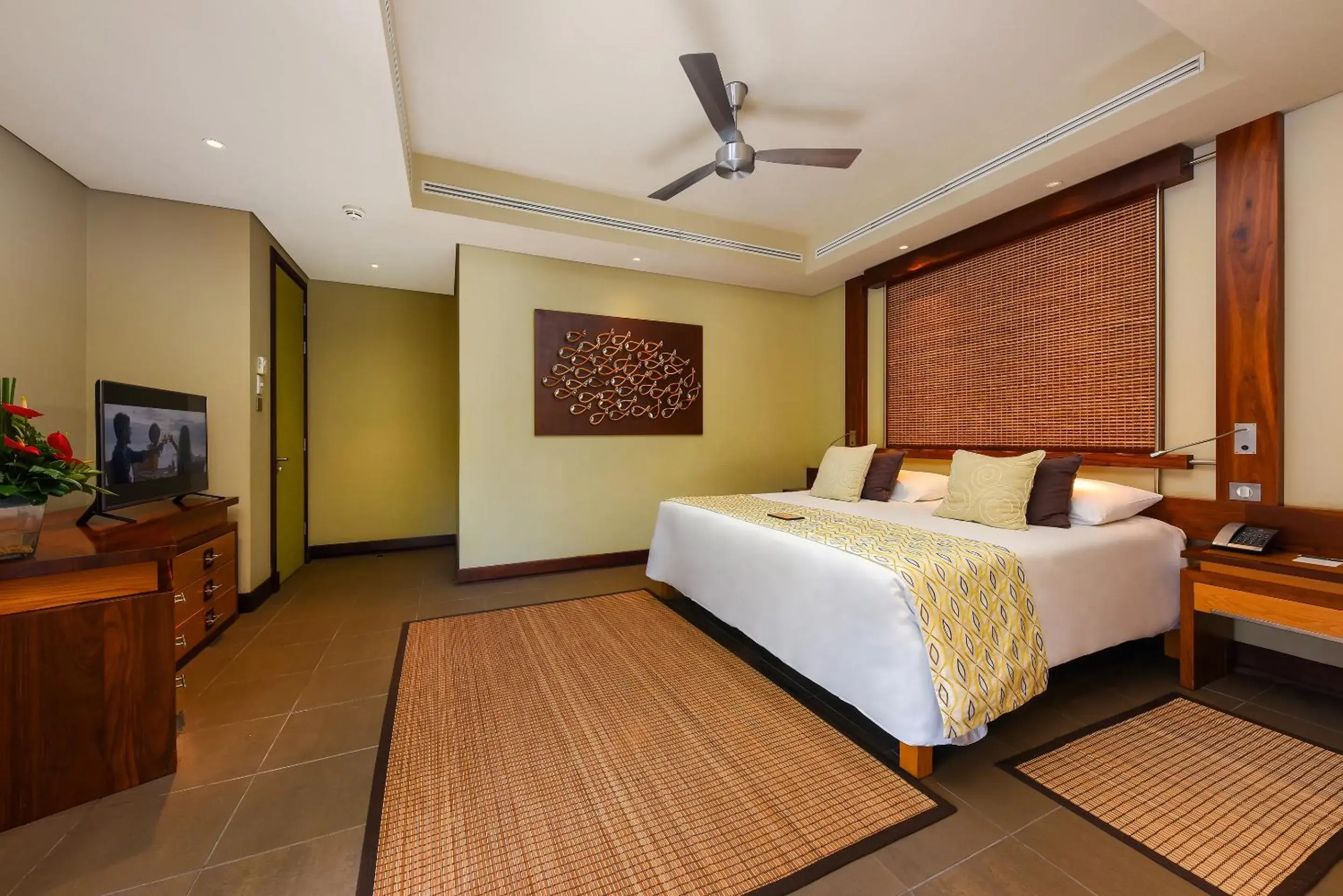 Bed in Trou aux Biches Beachcomber Golf Resort & Spa Bed in Trou aux Biches Beachcomber Golf Resort & Spa