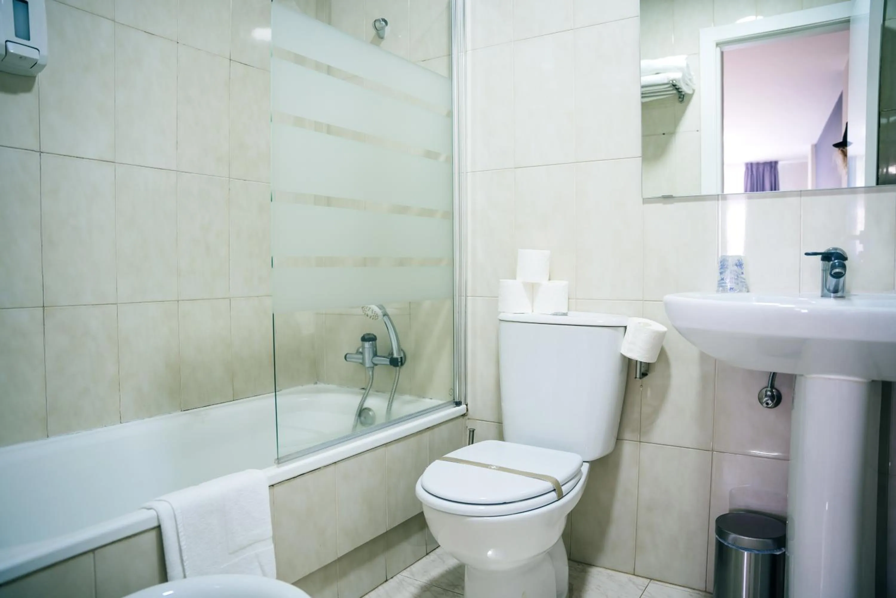 Bathroom in Hotel Alda Estación Pontevedra