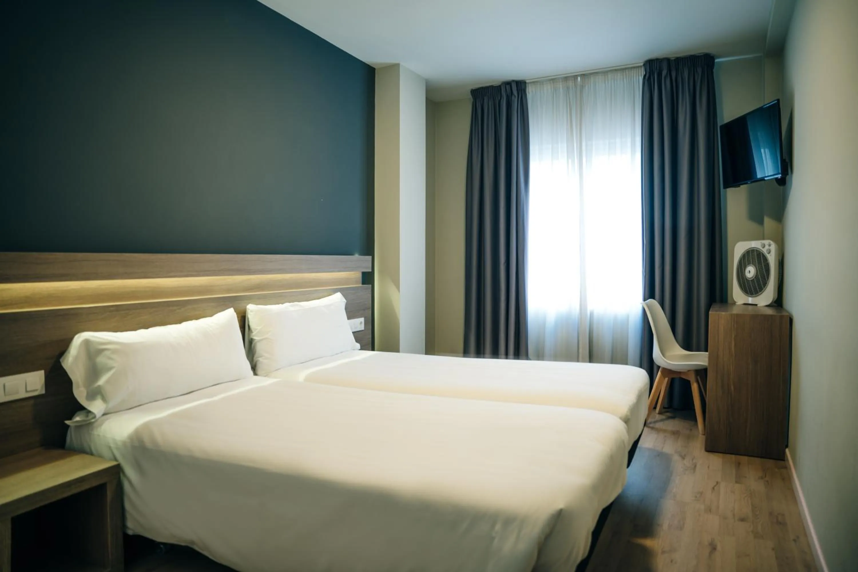 Bed in Hotel Alda Estación Pontevedra