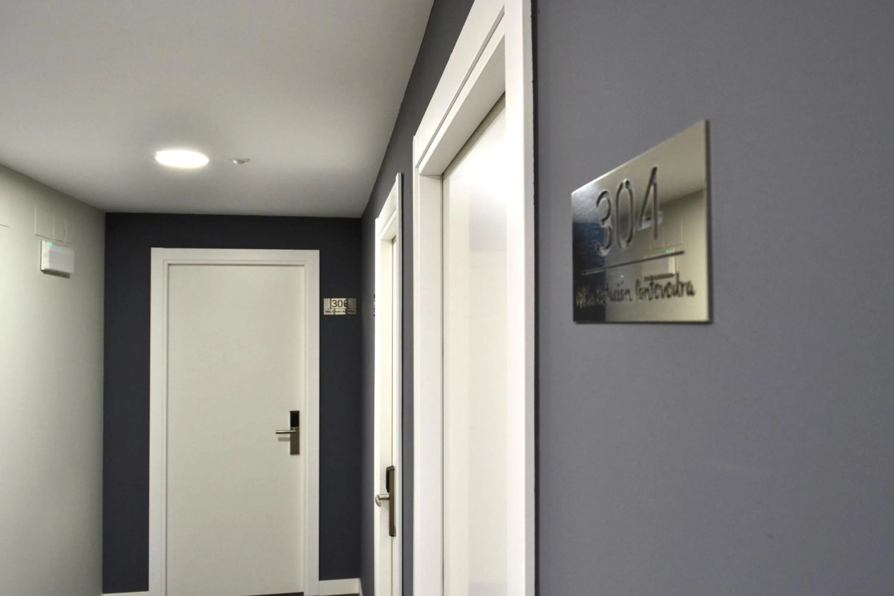 Decorative detail in Hotel Alda Estación Pontevedra