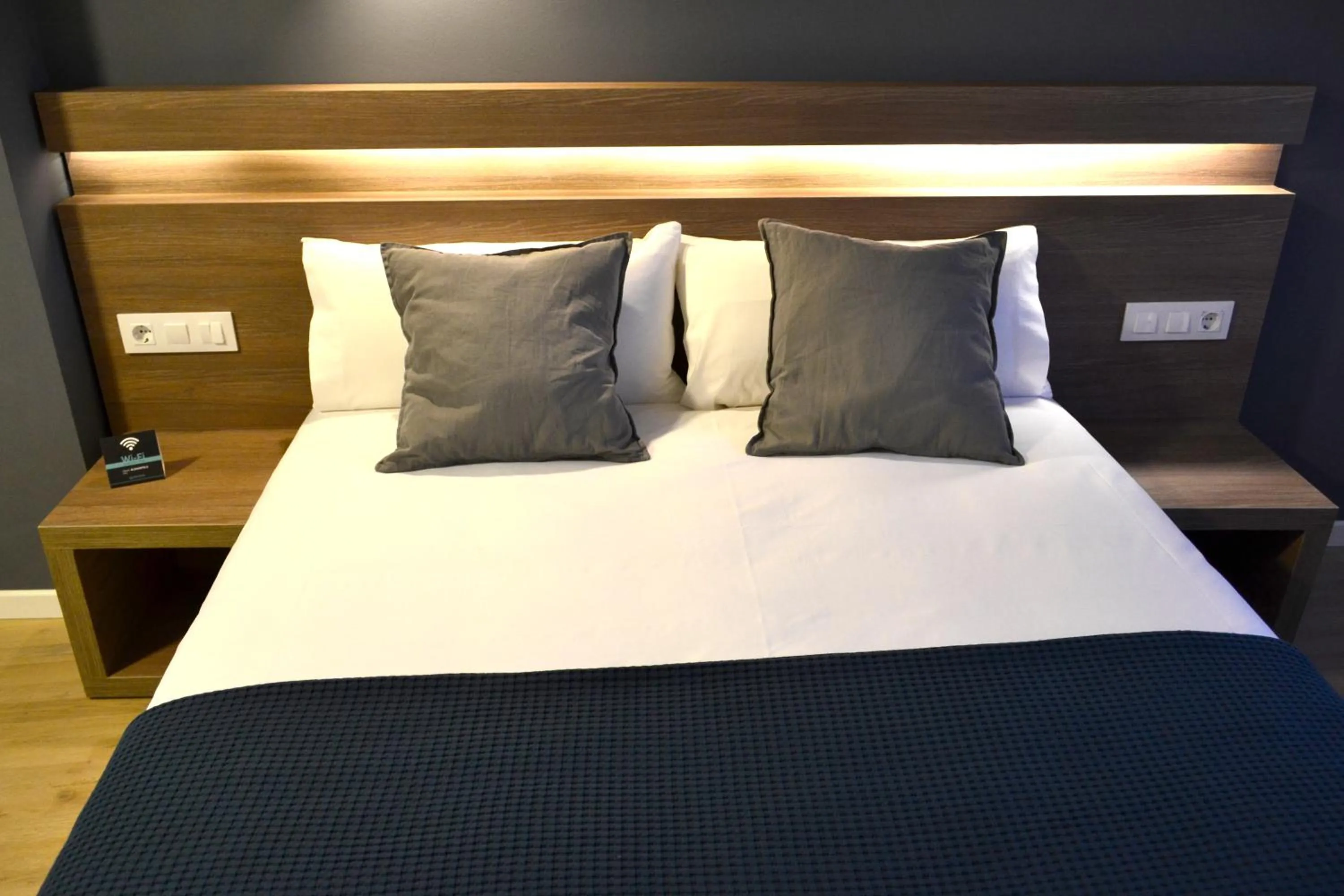 Bed in Hotel Alda Estación Pontevedra