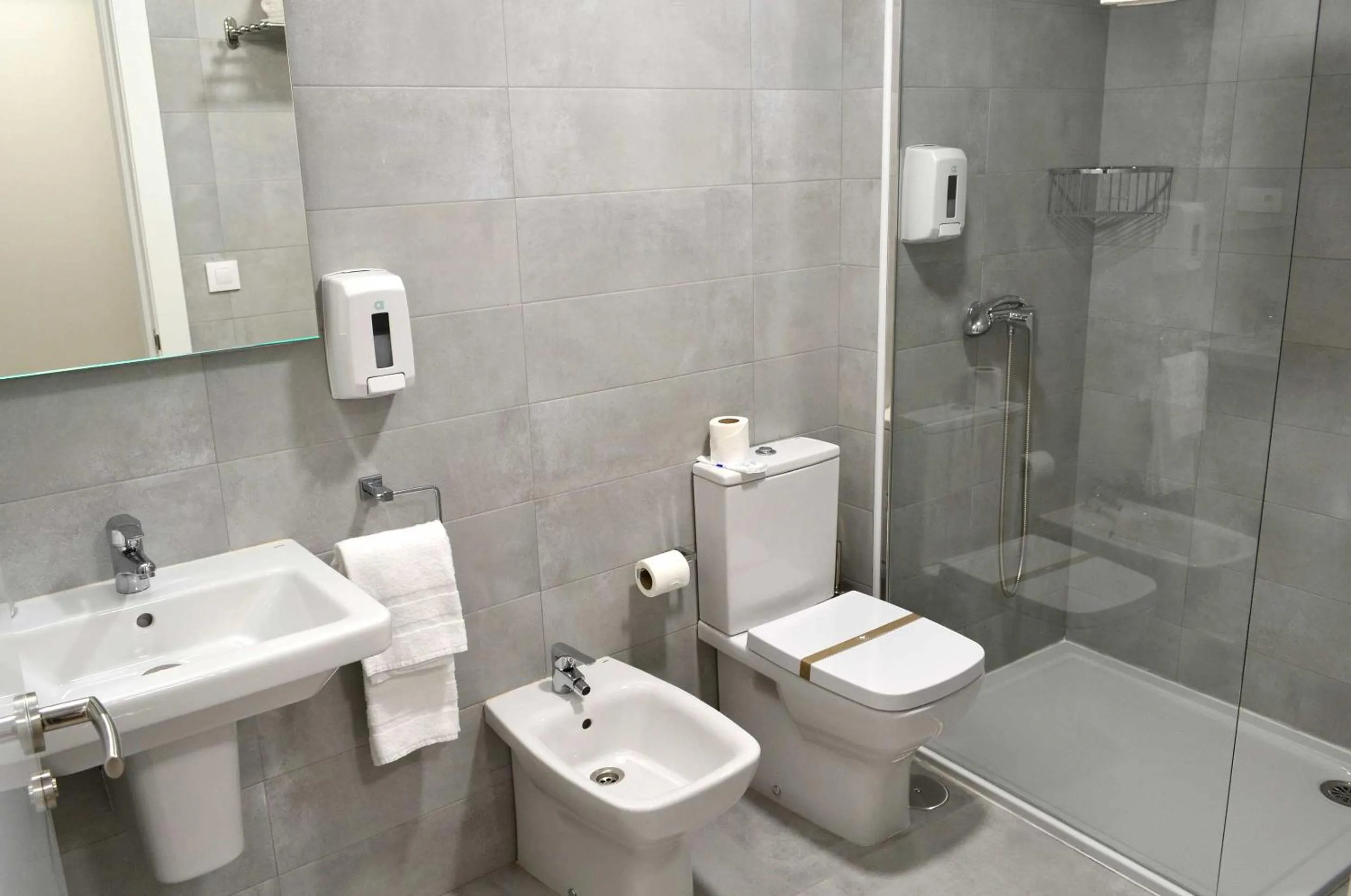 Bathroom in Hotel Alda Estación Pontevedra