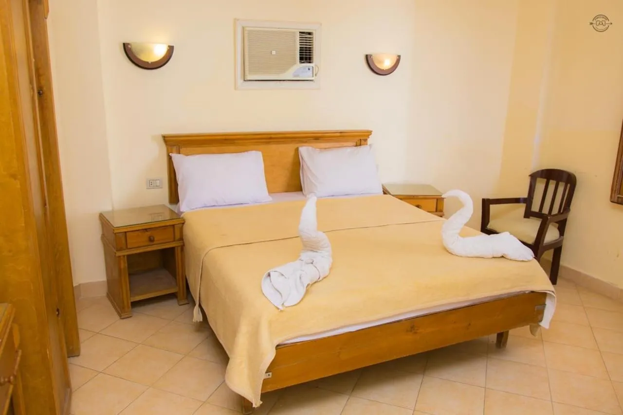 Bed in Dyarna Dahab Hotel