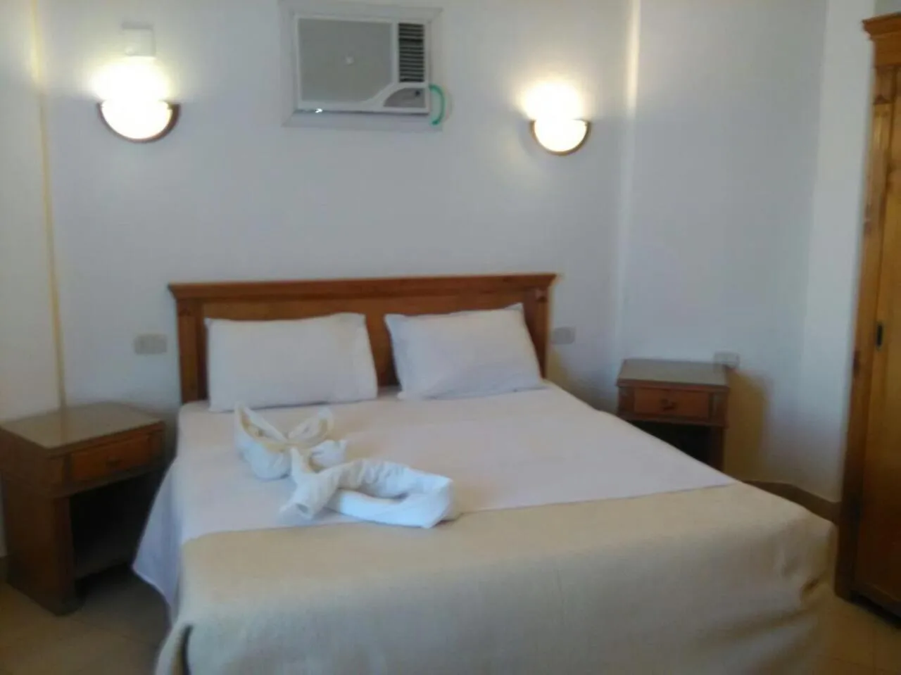 Bed in Dyarna Dahab Hotel