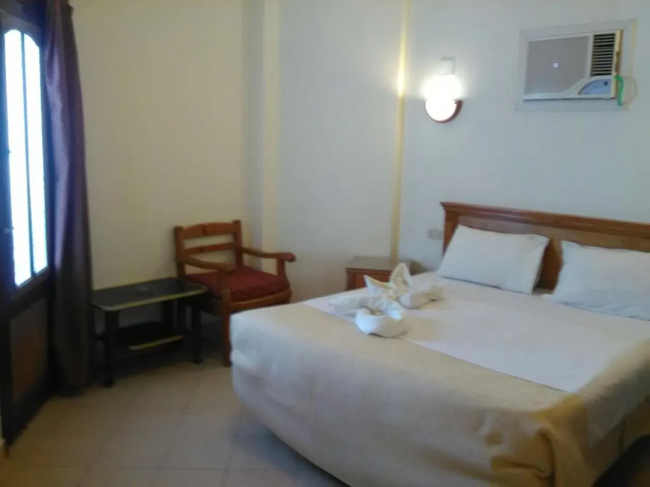 Bed in Dyarna Dahab Hotel