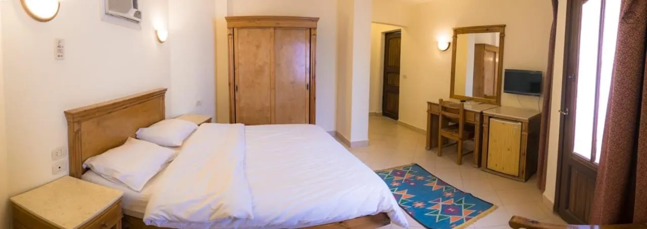 Bed in Dyarna Dahab Hotel