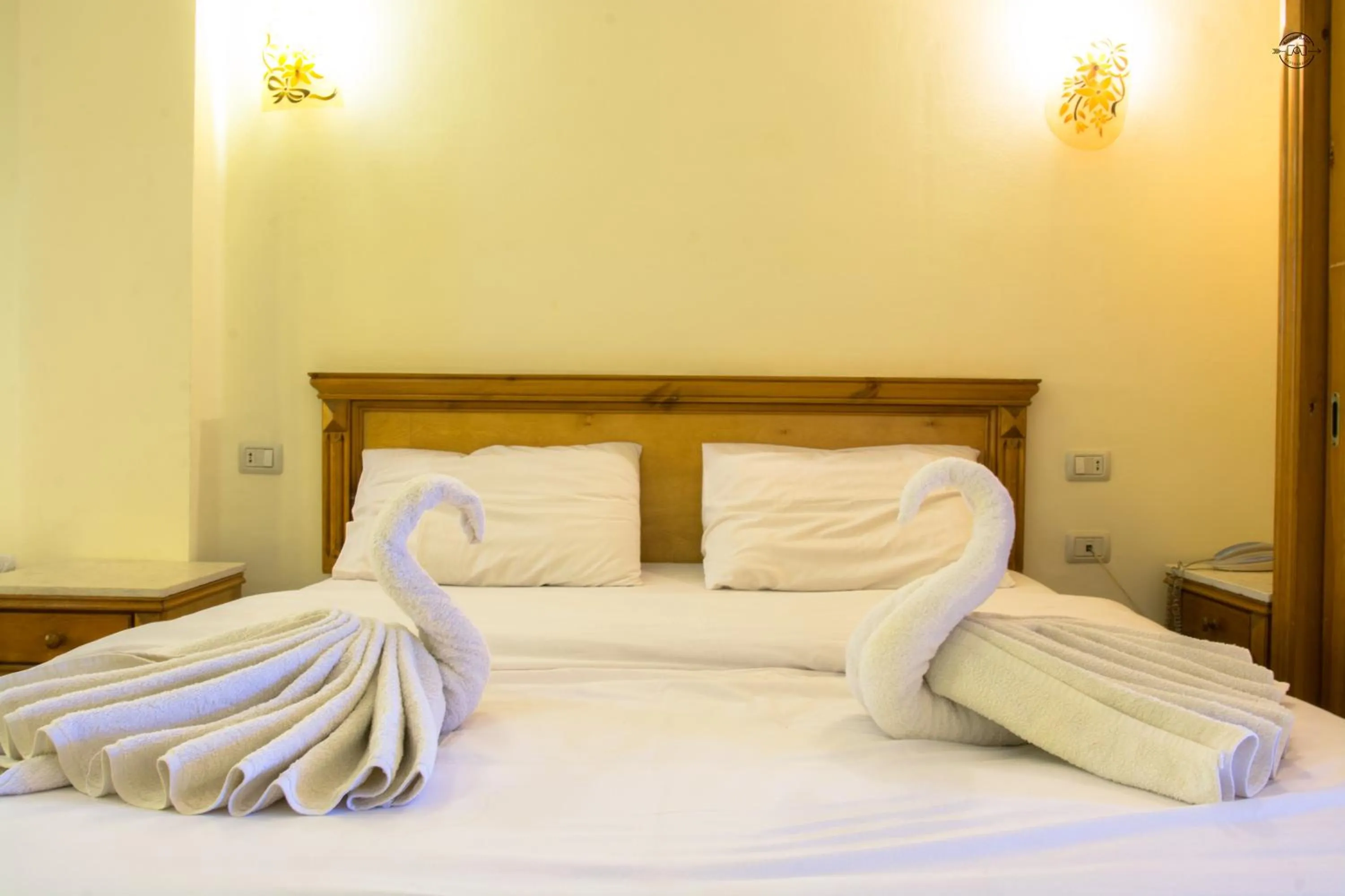 Bed in Dyarna Dahab Hotel