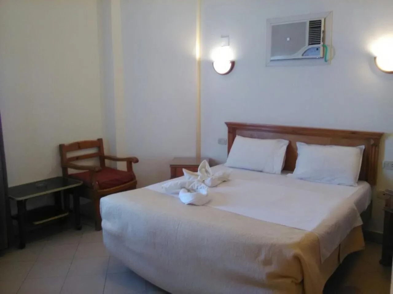 Bed in Dyarna Dahab Hotel