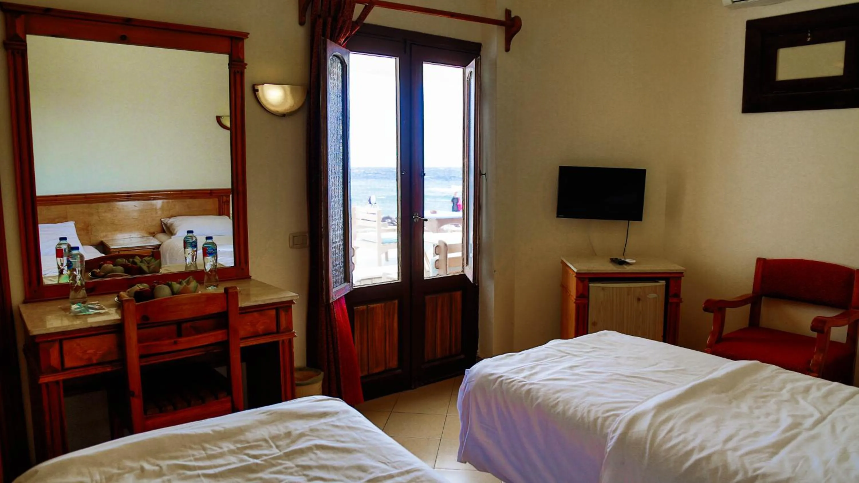 Bed in Dyarna Dahab Hotel