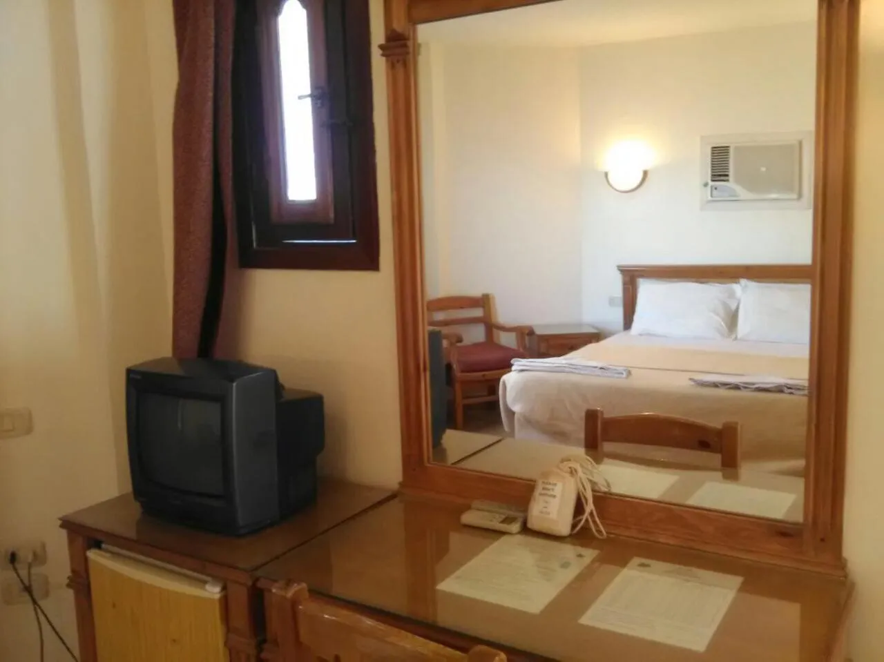 Bed in Dyarna Dahab Hotel