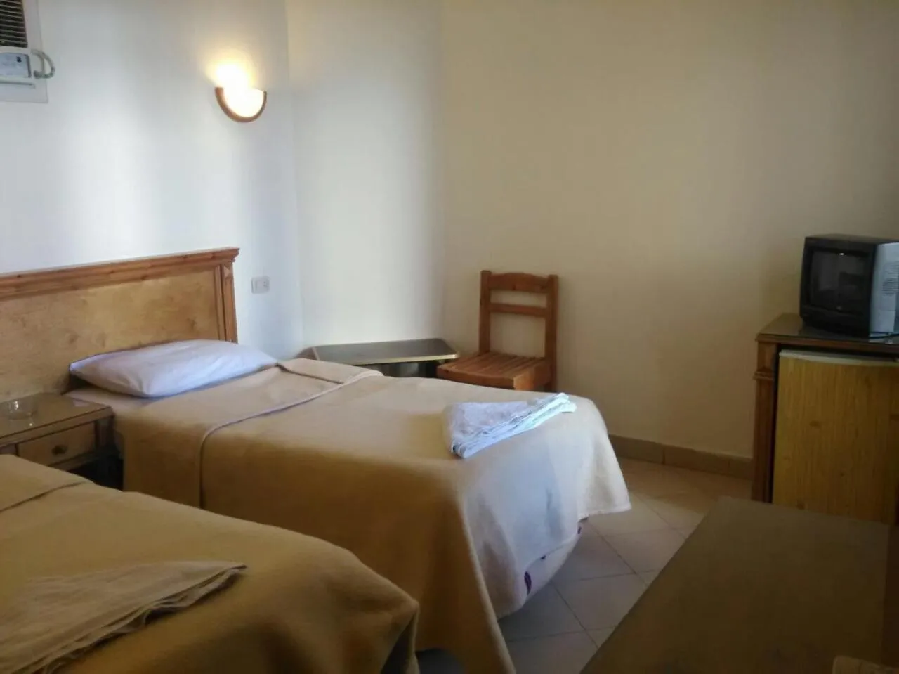 Bed in Dyarna Dahab Hotel