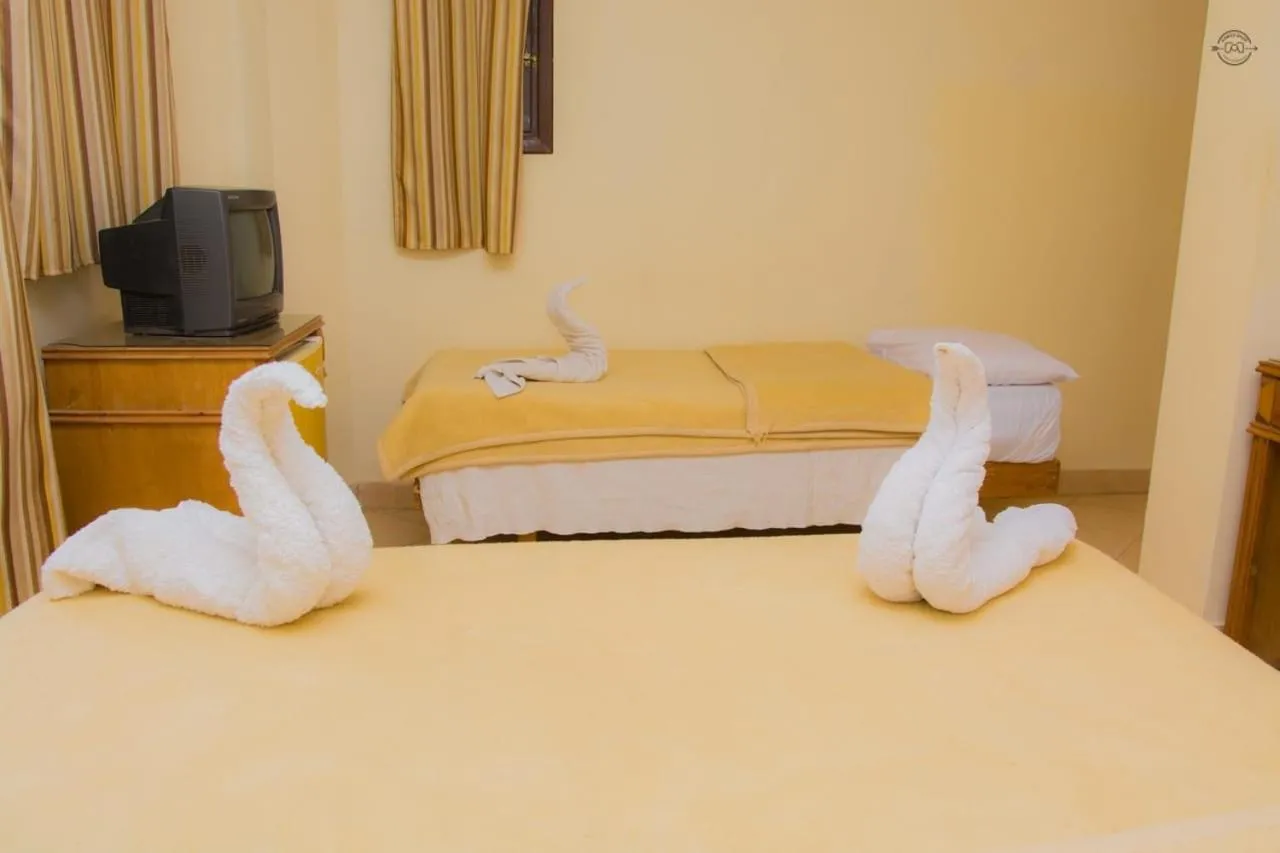 Bed in Dyarna Dahab Hotel