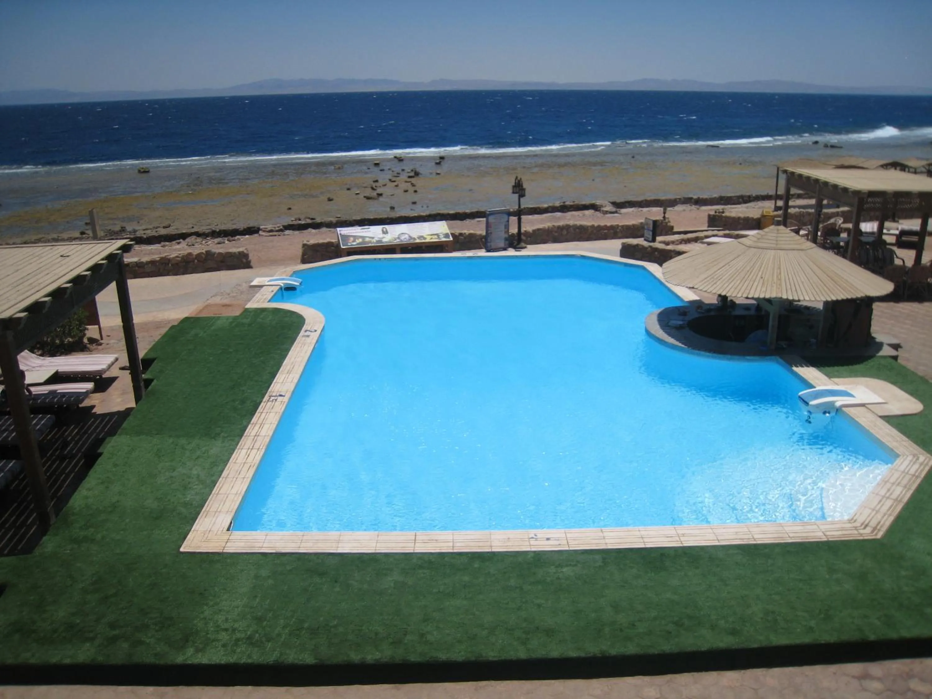 Swimming pool in Dyarna Dahab Hotel