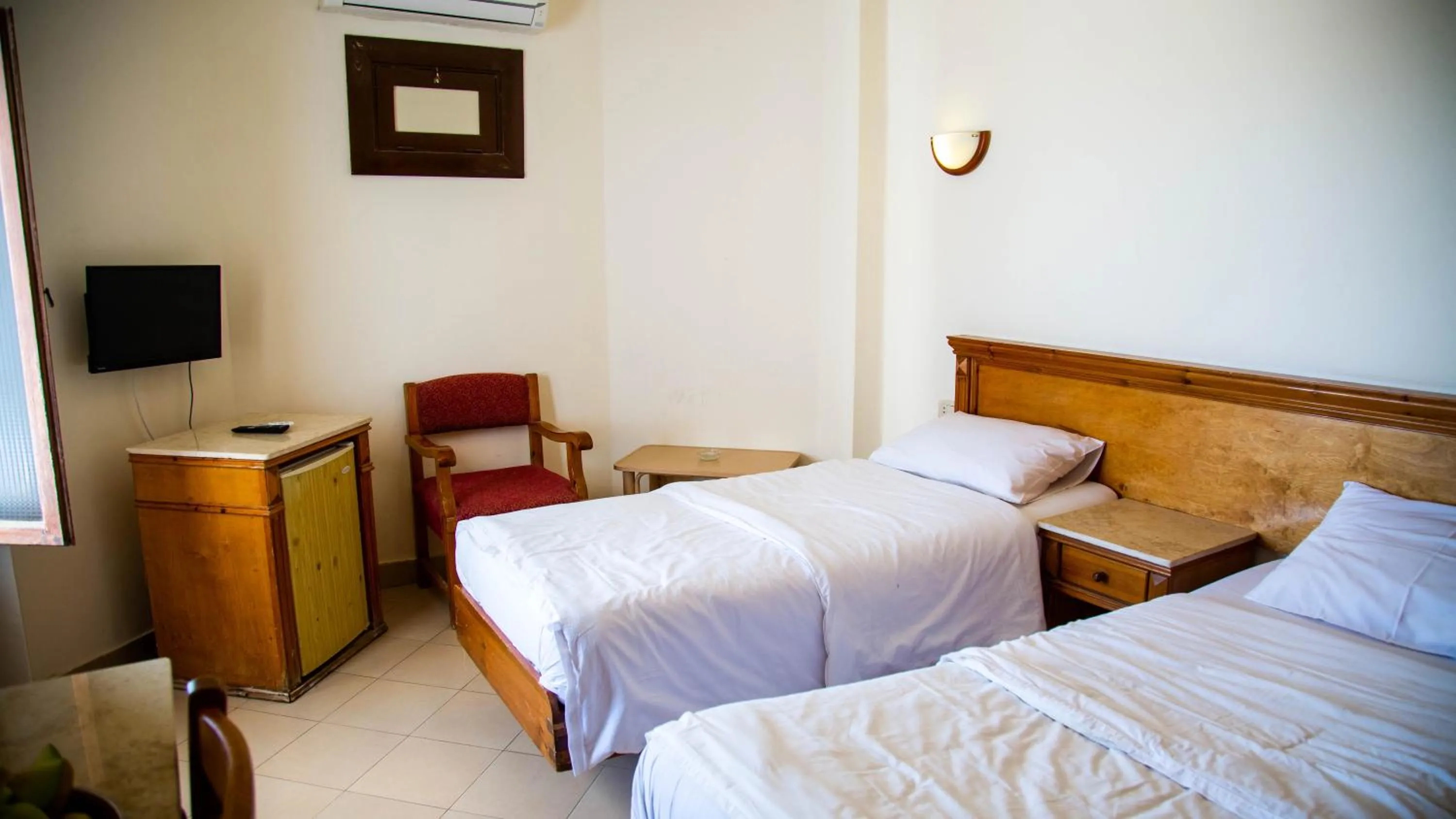 Bed in Dyarna Dahab Hotel