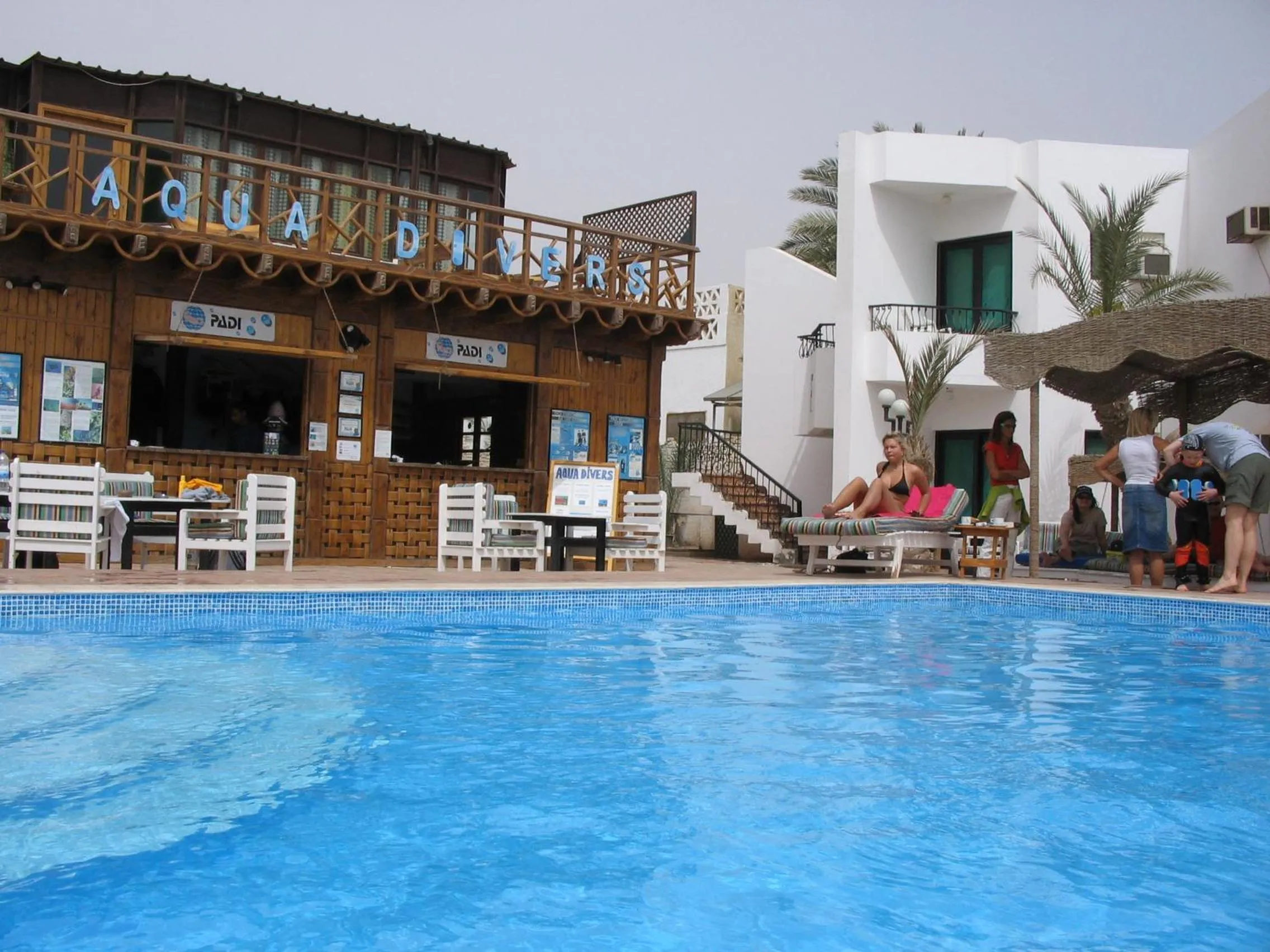 Swimming pool in Dyarna Dahab Hotel