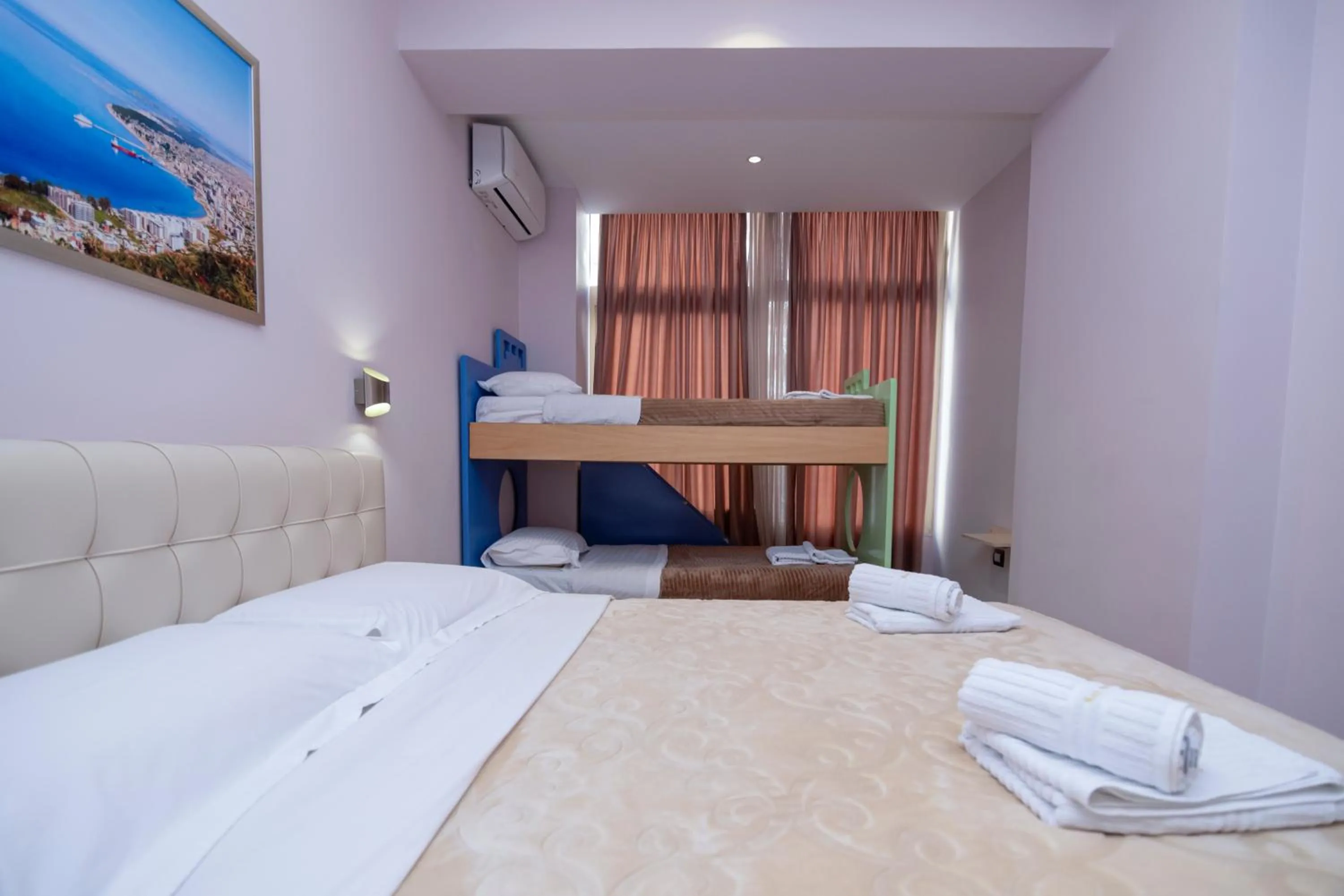 Bed in San Marino Hotel