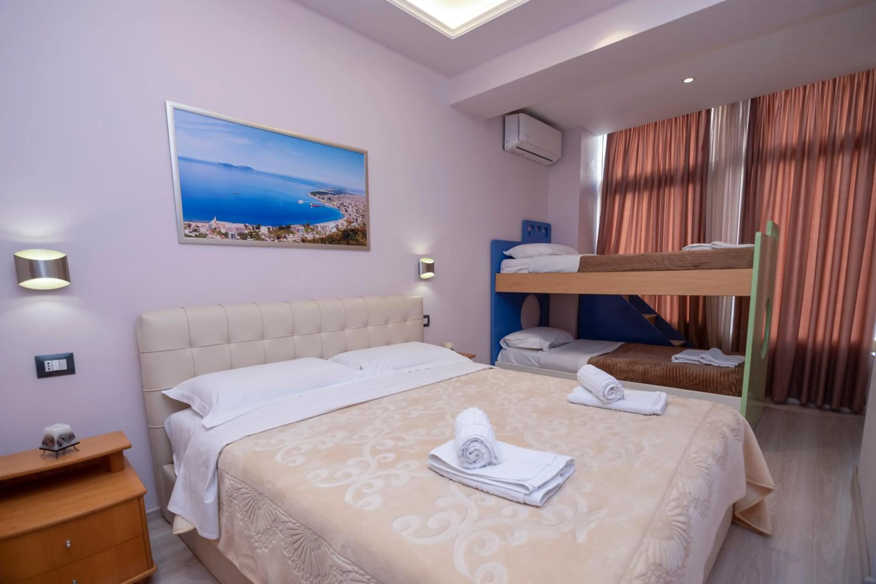 Bedroom in San Marino Hotel