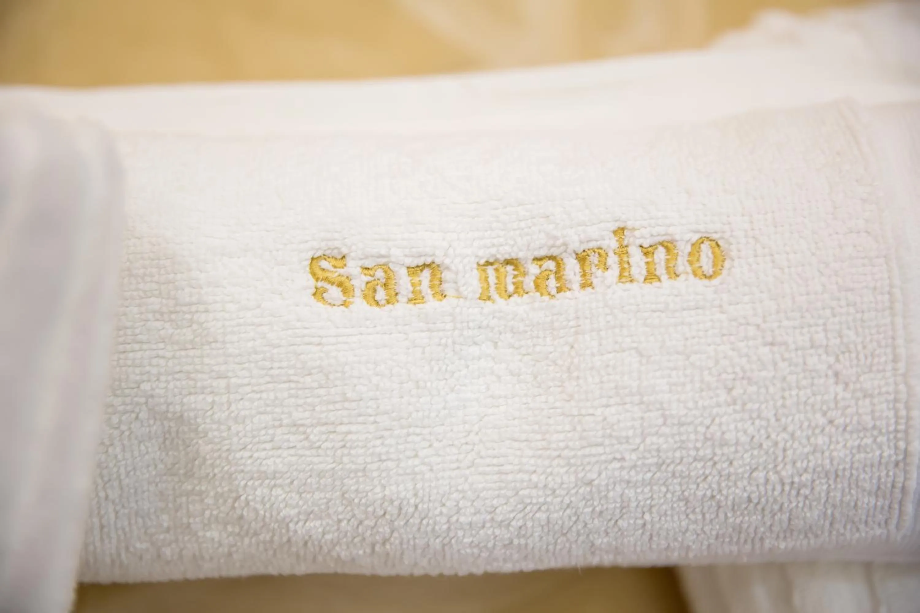 Bed in San Marino Hotel