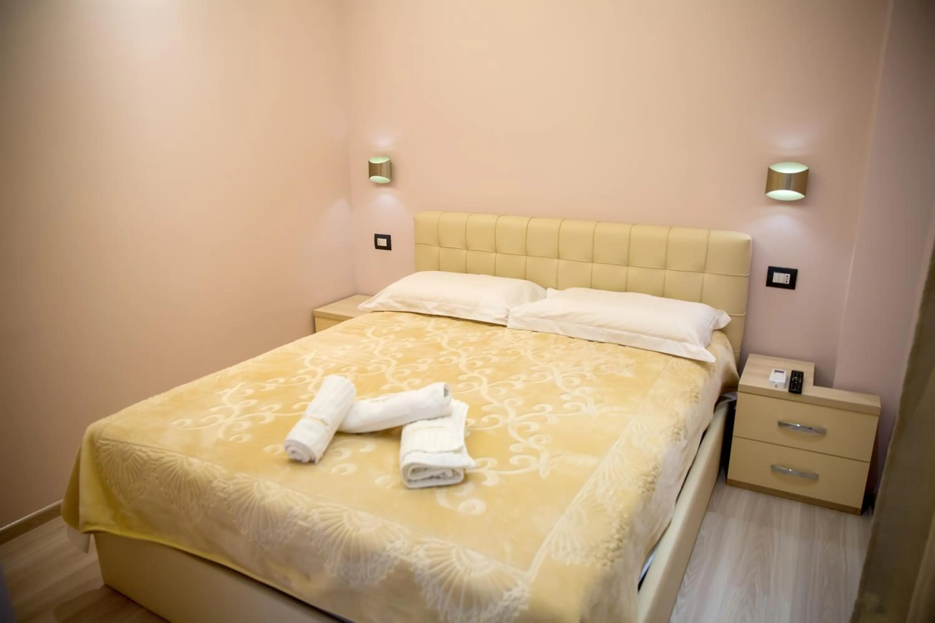 Bed in San Marino Hotel