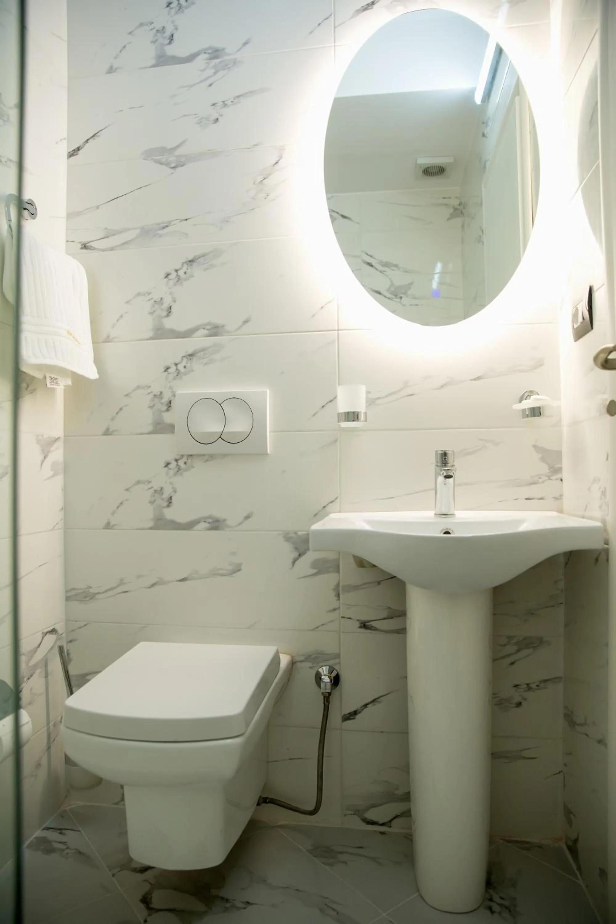 Toilet in San Marino Hotel