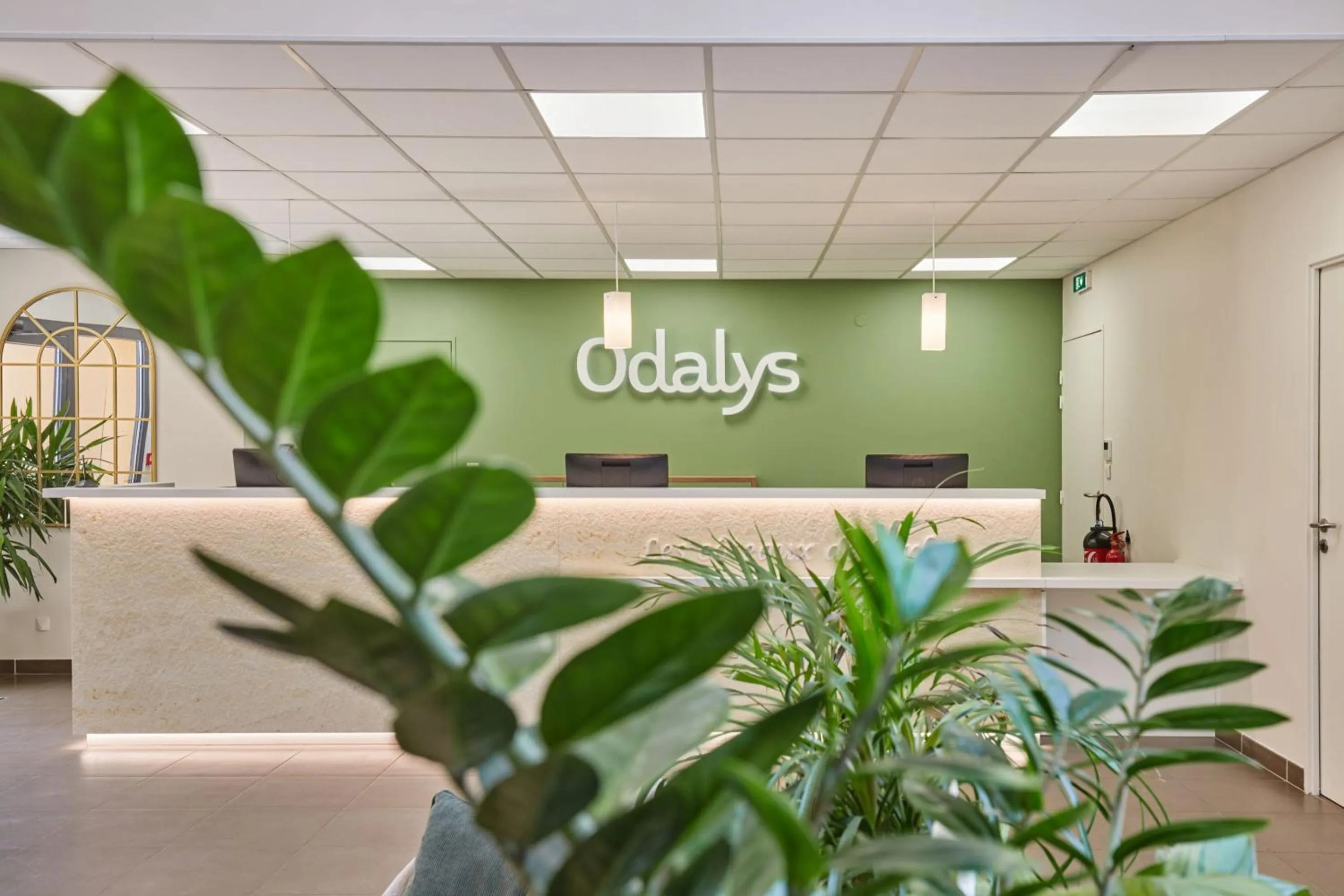 Lobby or reception in Résidence Odalys - Les Coteaux de Sarlat