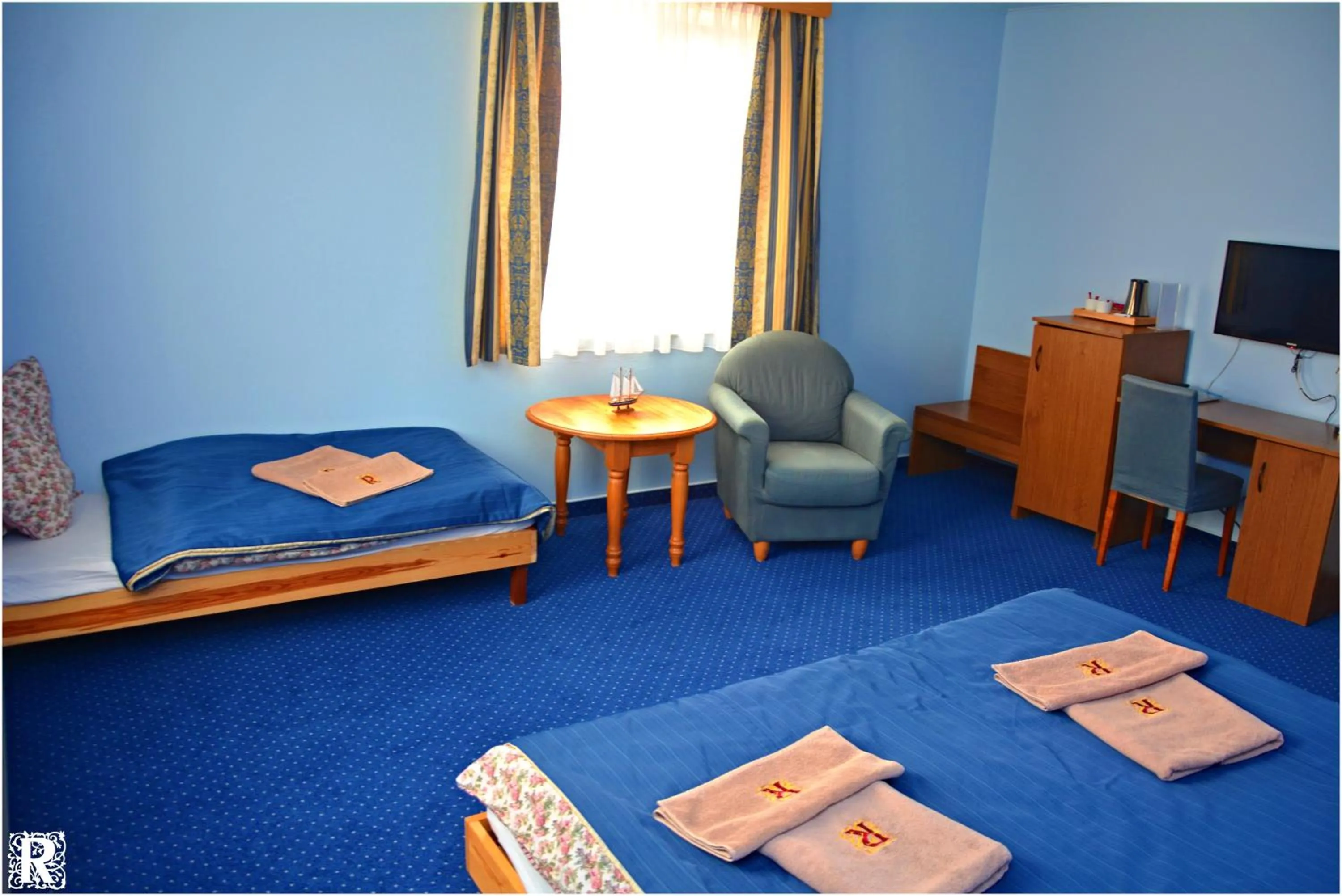 Bed in Hotel Rustikal