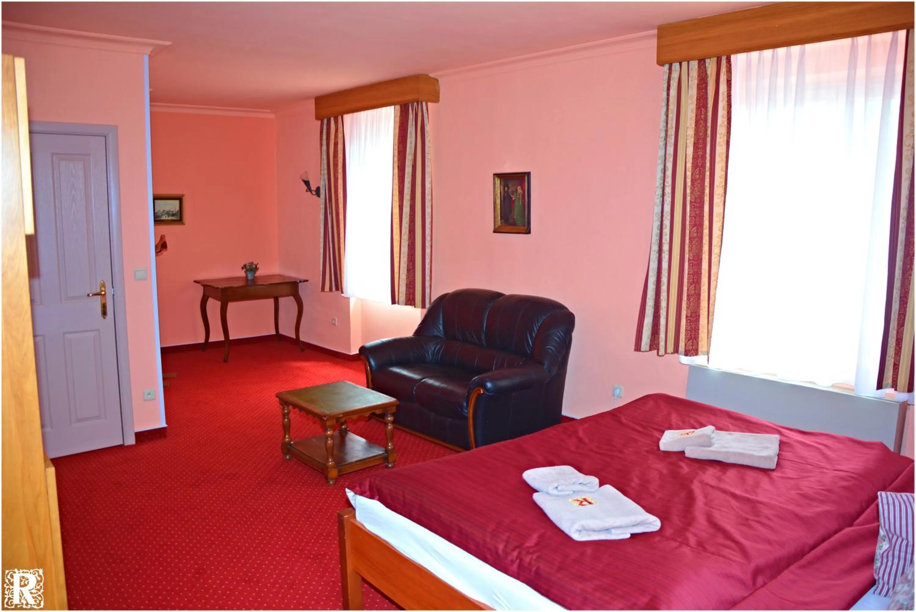 Bed in Hotel Rustikal