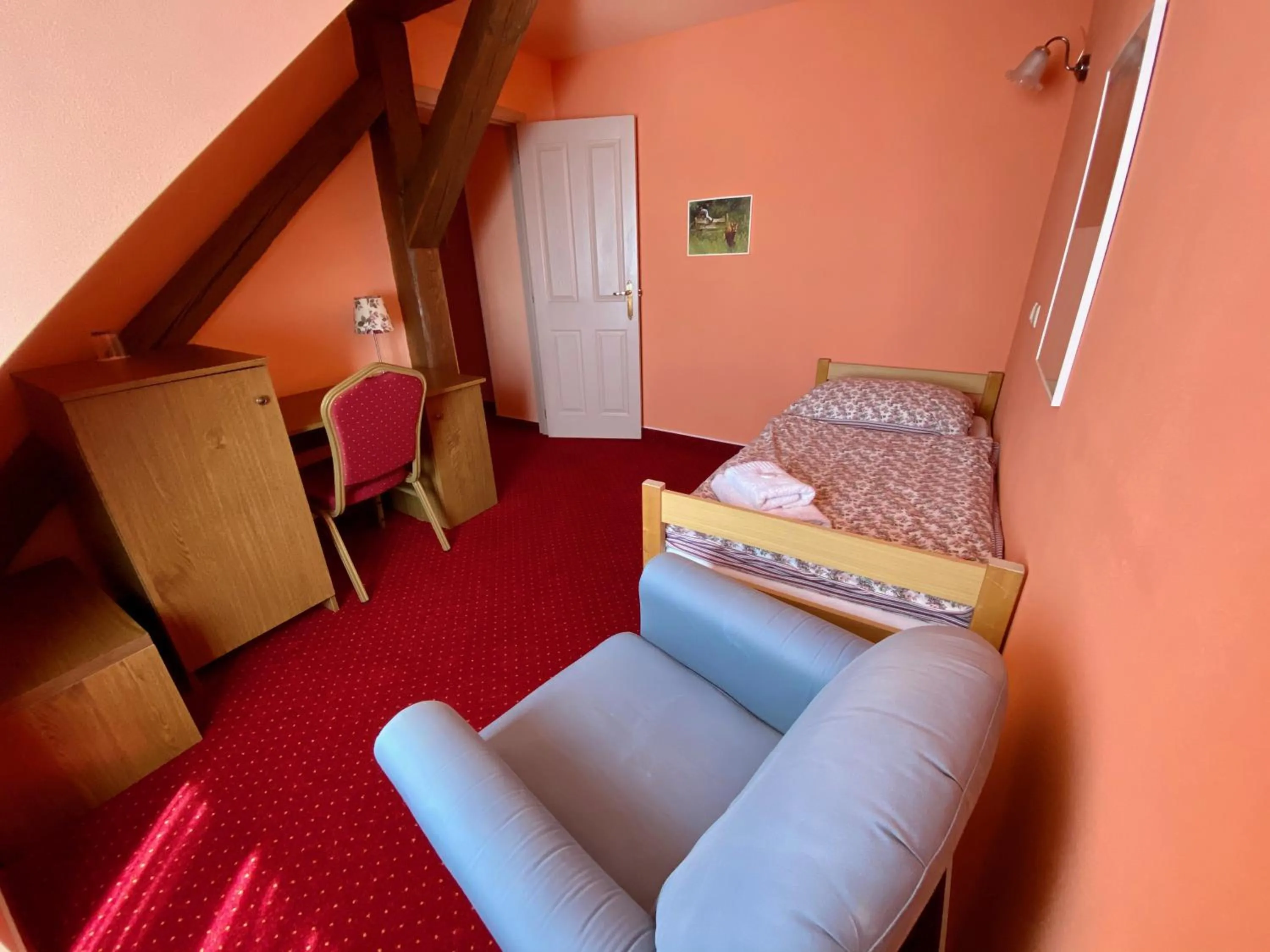 Bed in Hotel Rustikal