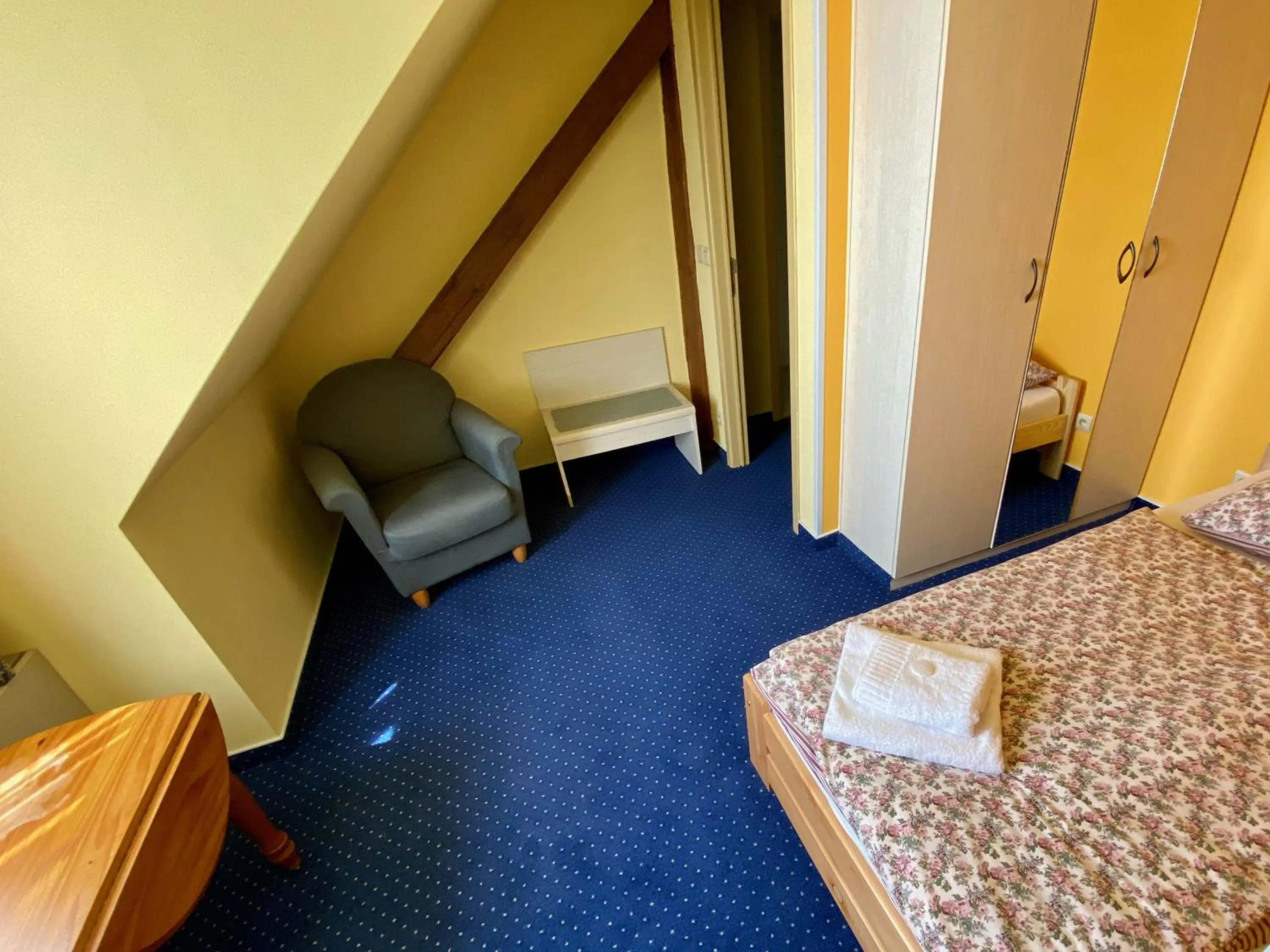 Bed in Hotel Rustikal