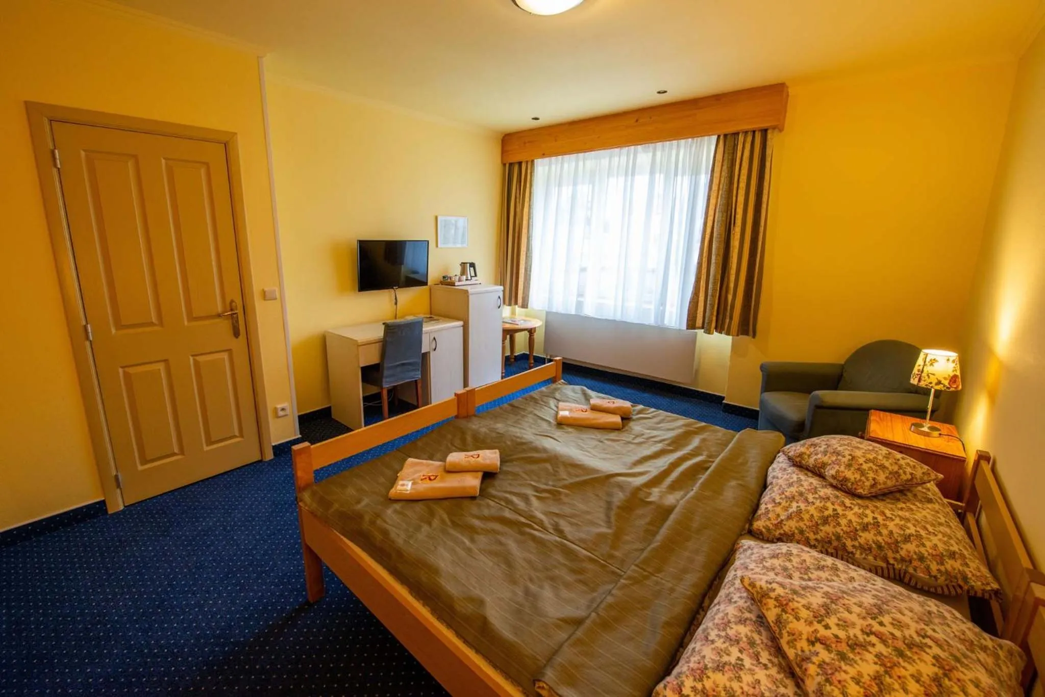 Bed in Hotel Rustikal