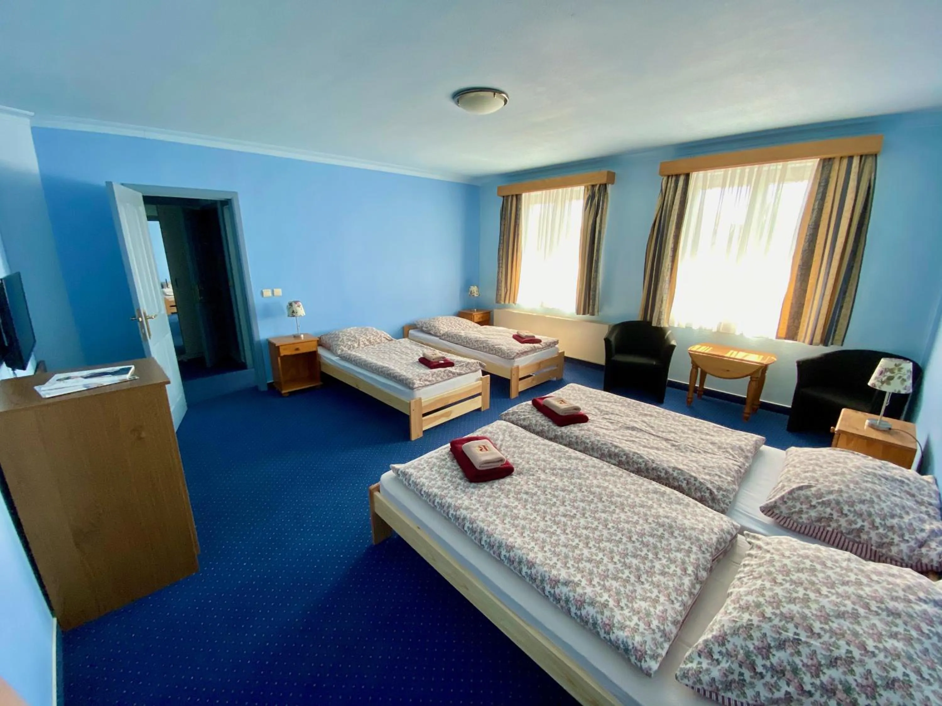 Bed in Hotel Rustikal