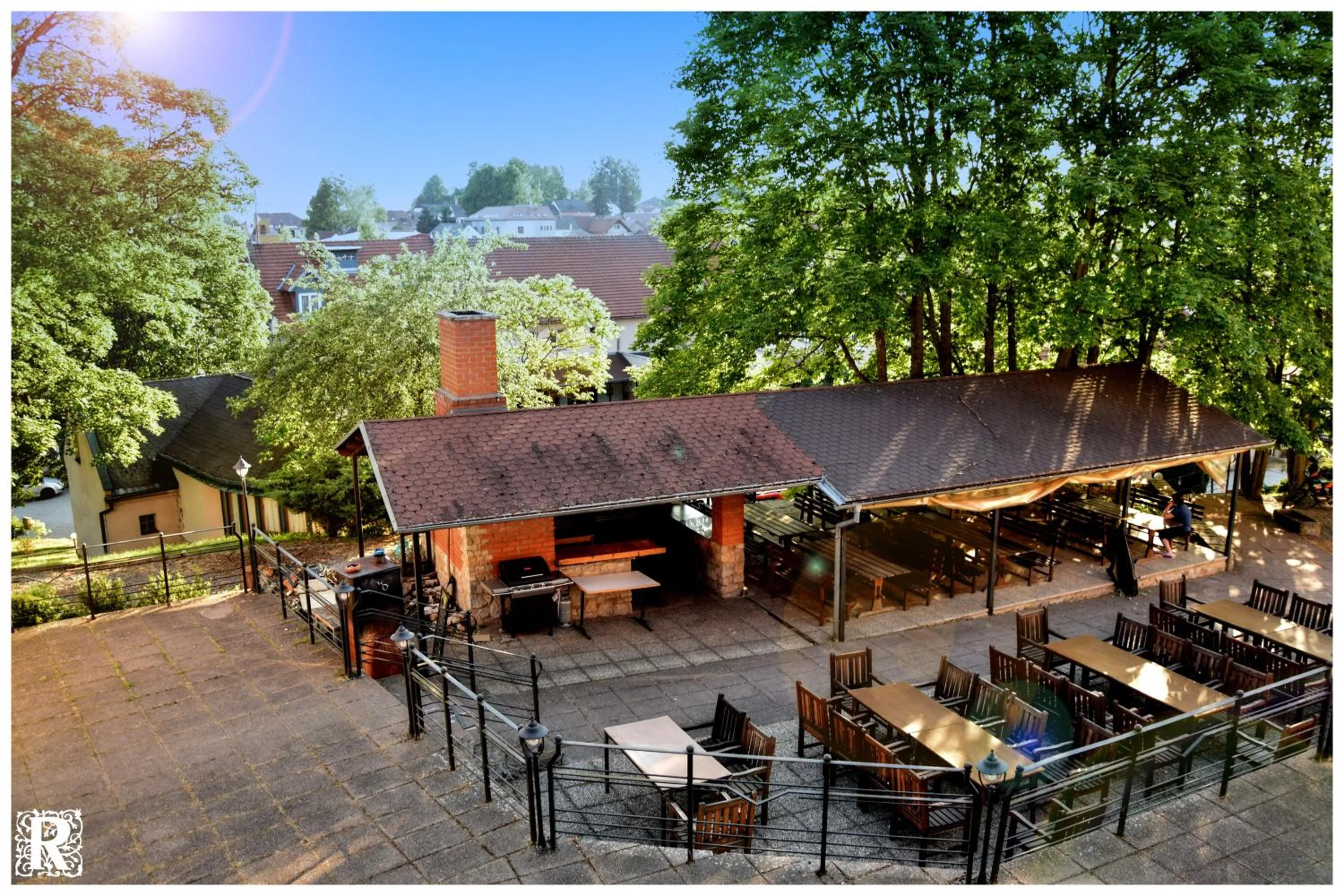 Property building in Hotel Rustikal