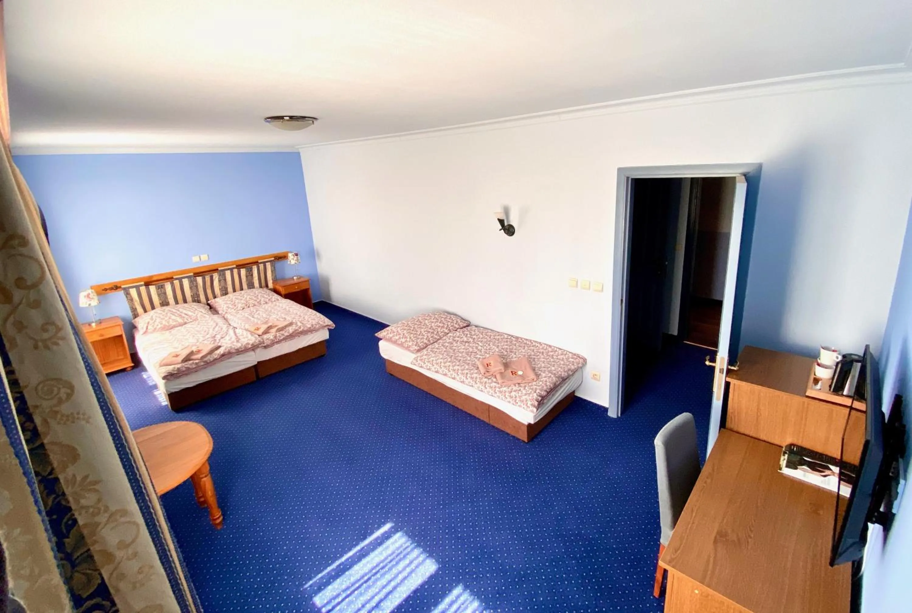 Bed in Hotel Rustikal