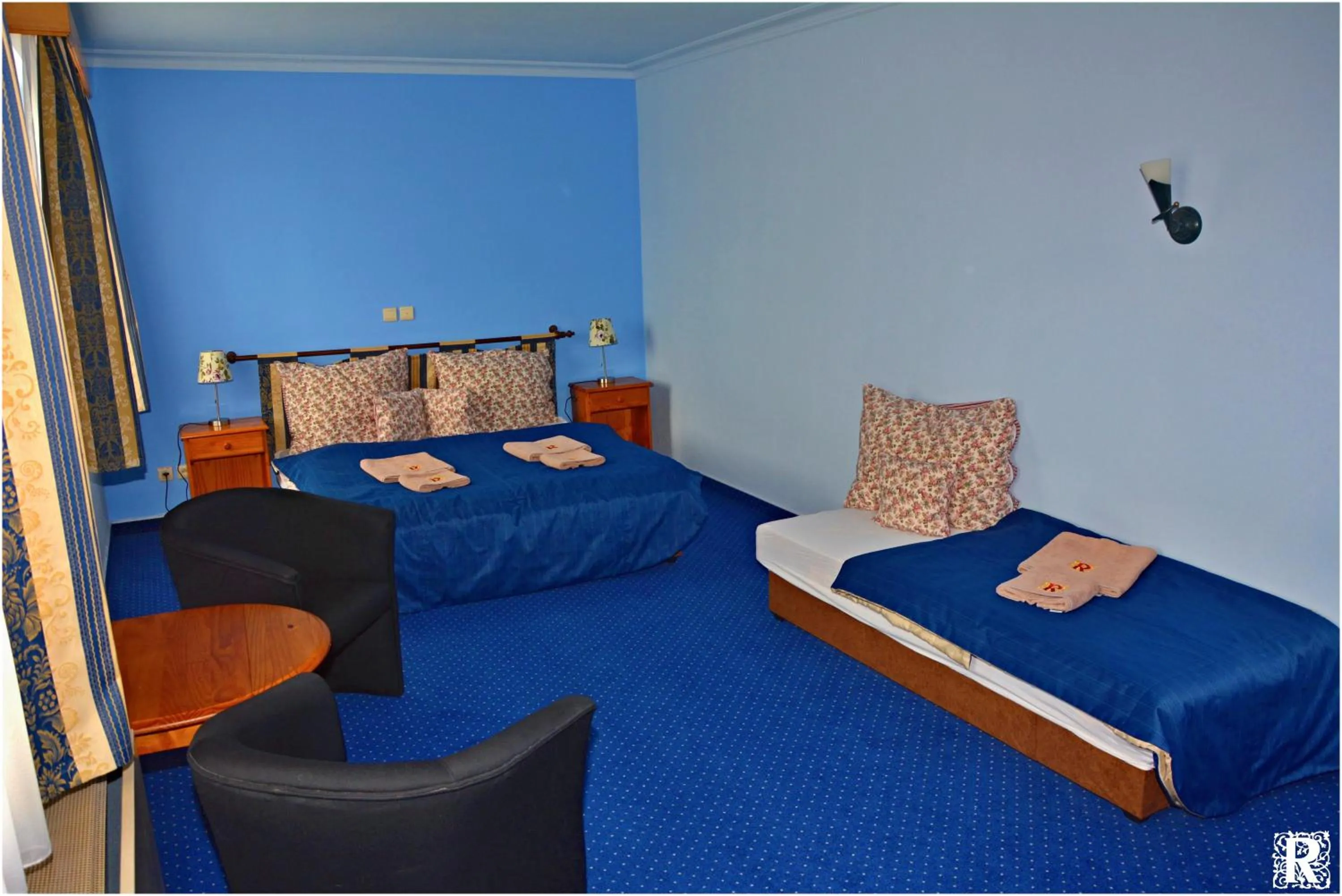 Bed in Hotel Rustikal