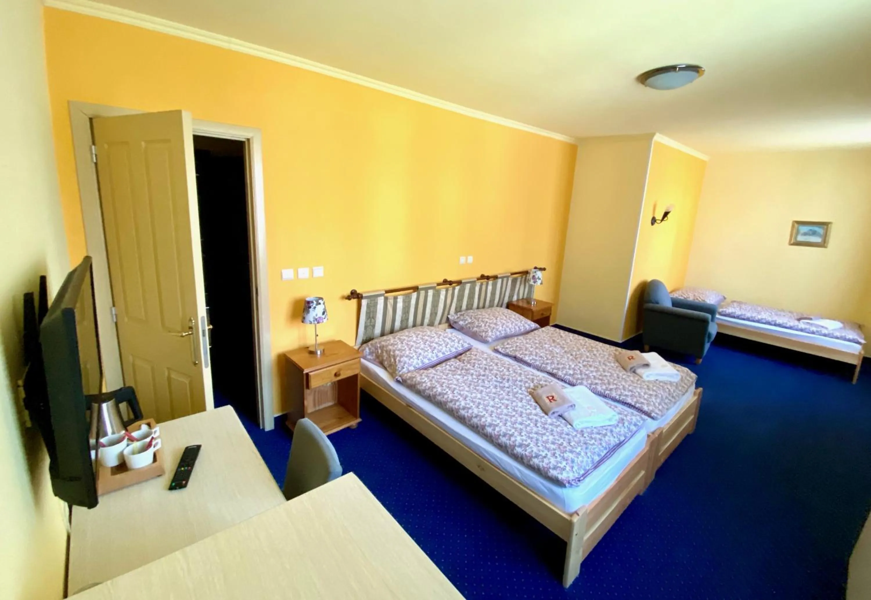 Bed in Hotel Rustikal