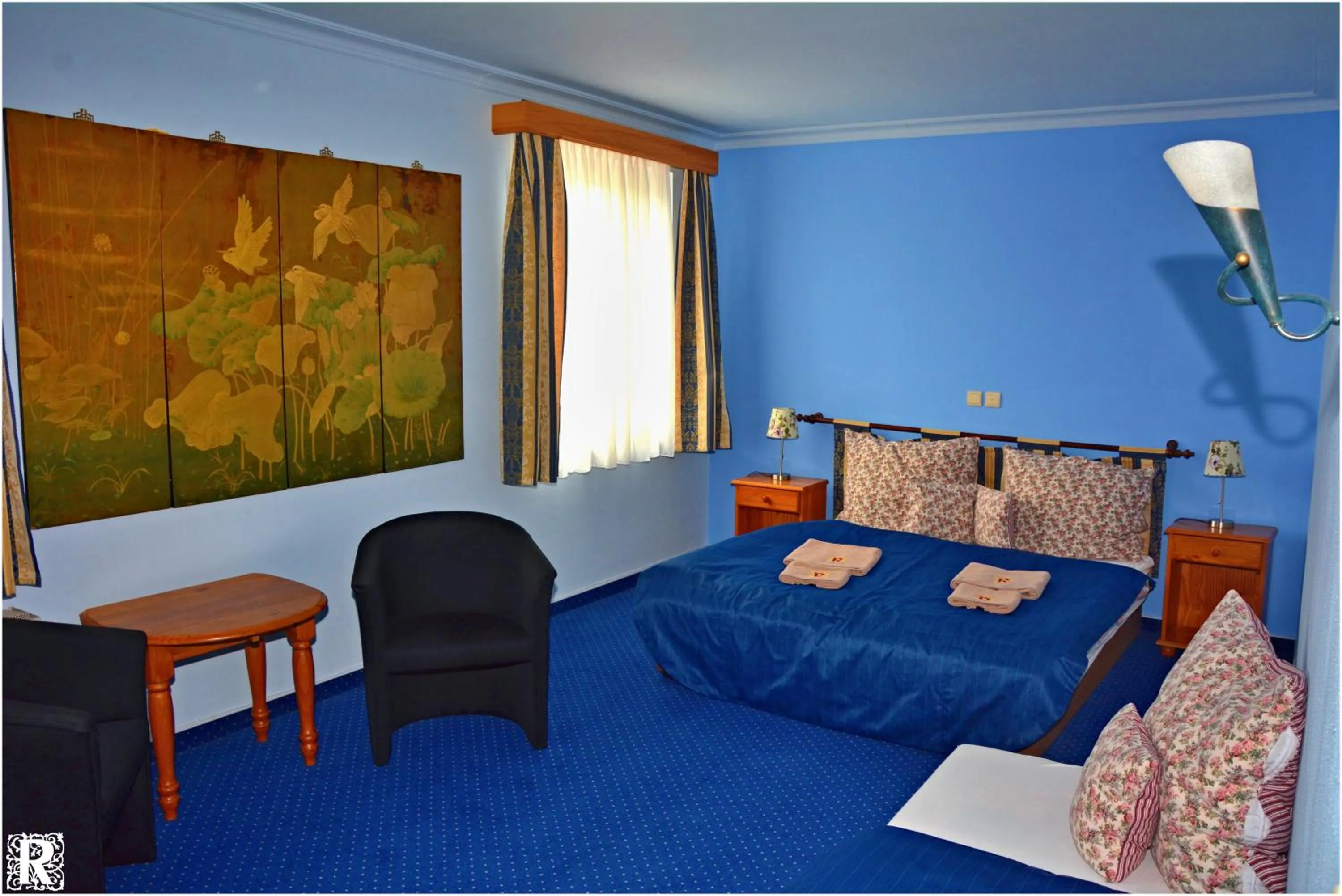 Bed in Hotel Rustikal