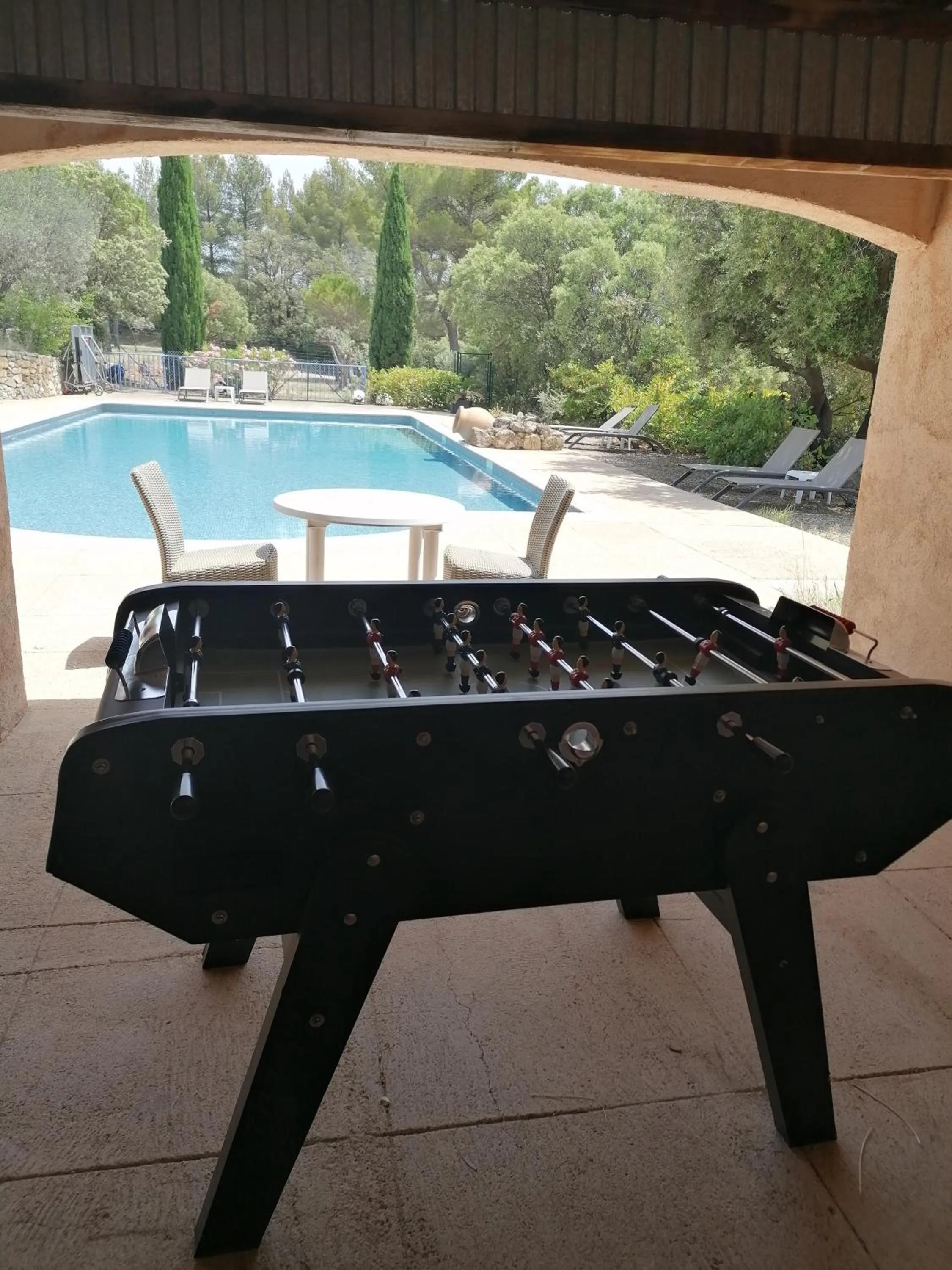 Table tennis in Le Mas des Collines