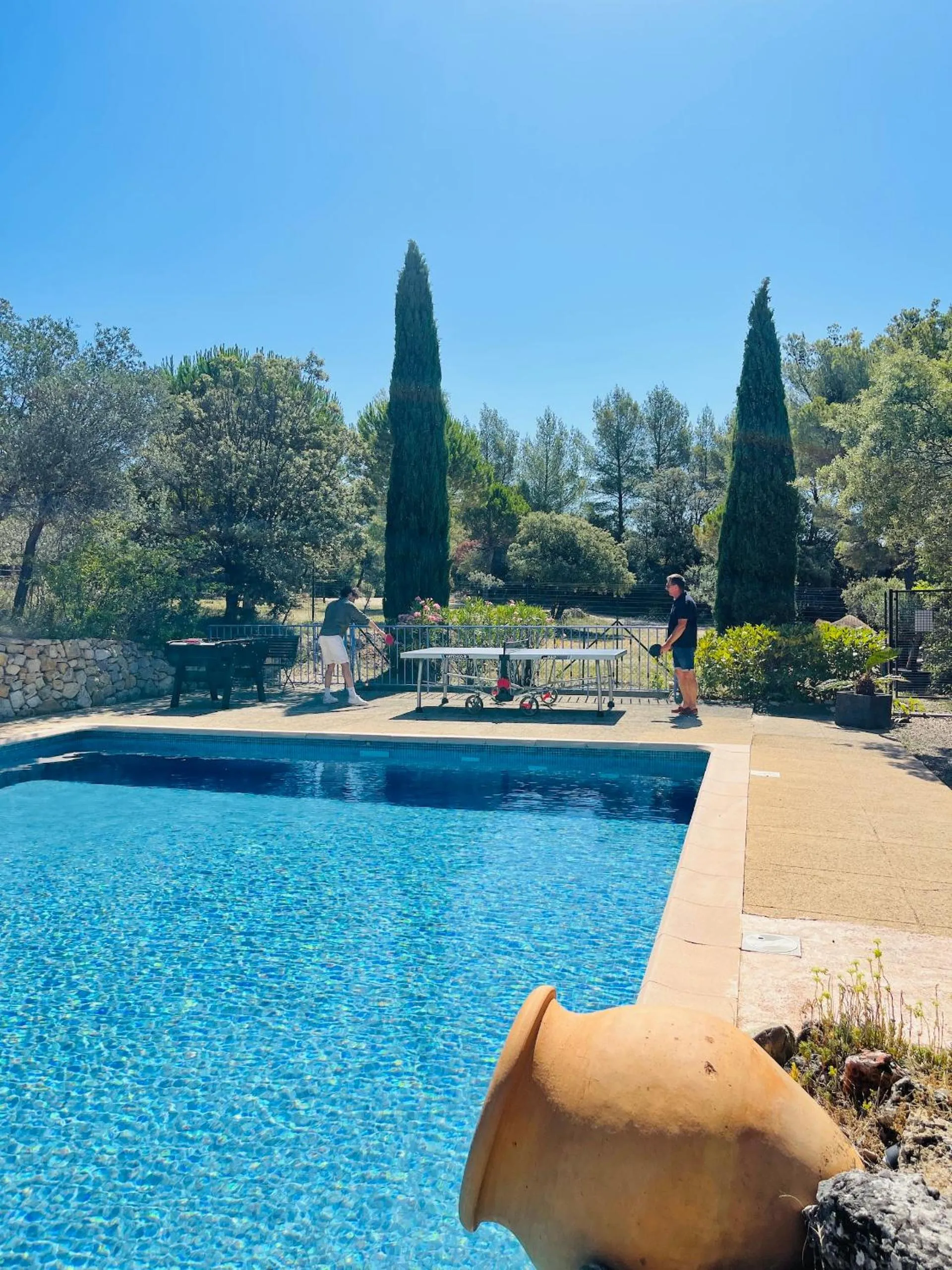 Swimming pool in Le Mas des Collines