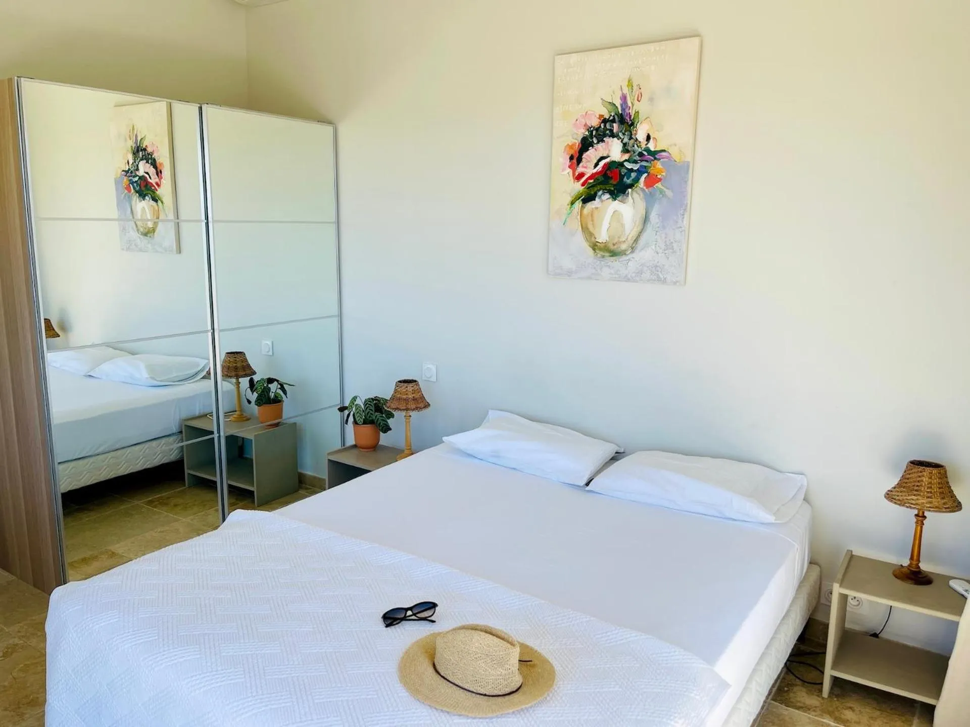 Bed in Le Mas des Collines