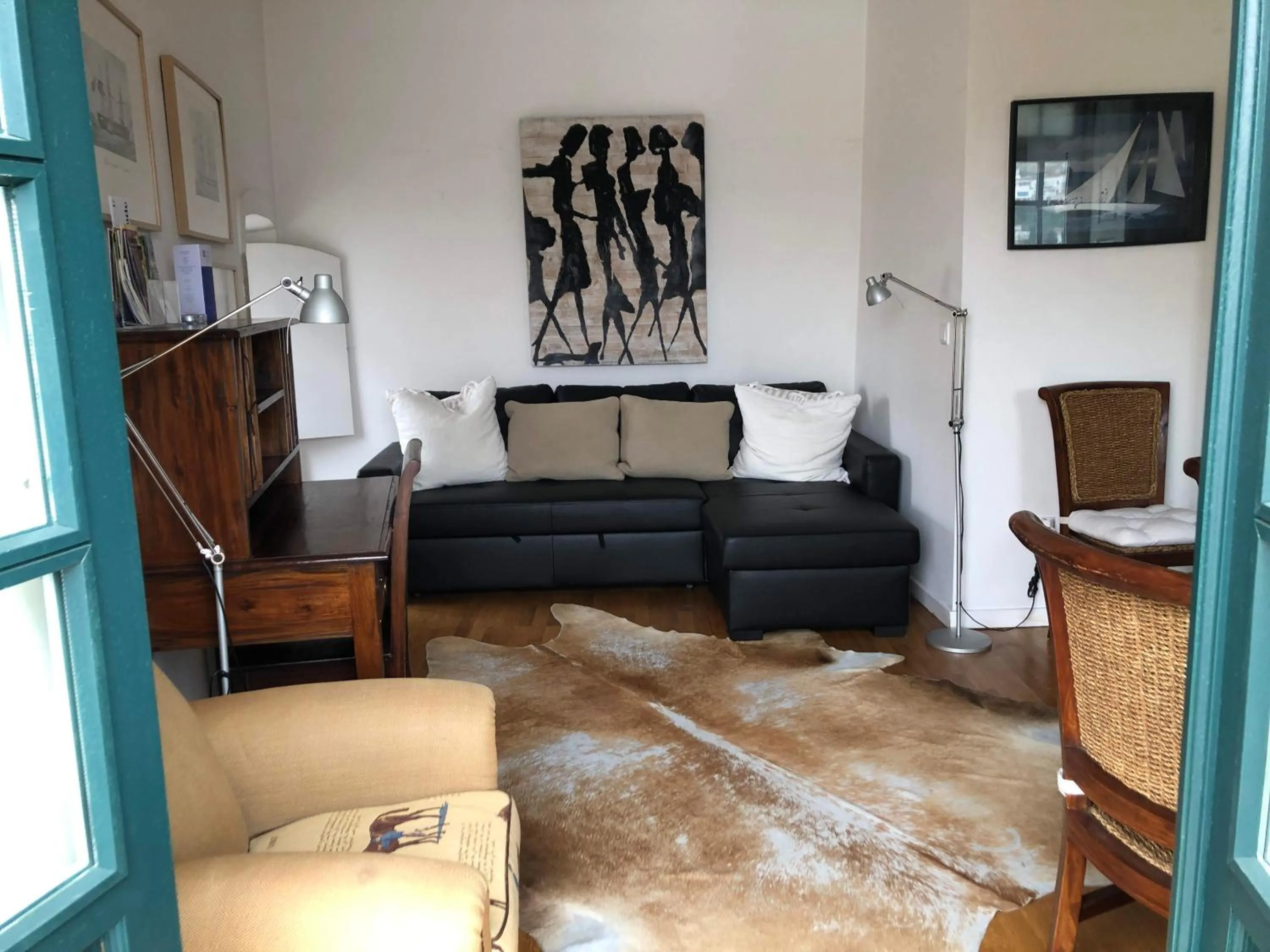 Living room in PortoSense Ribeira