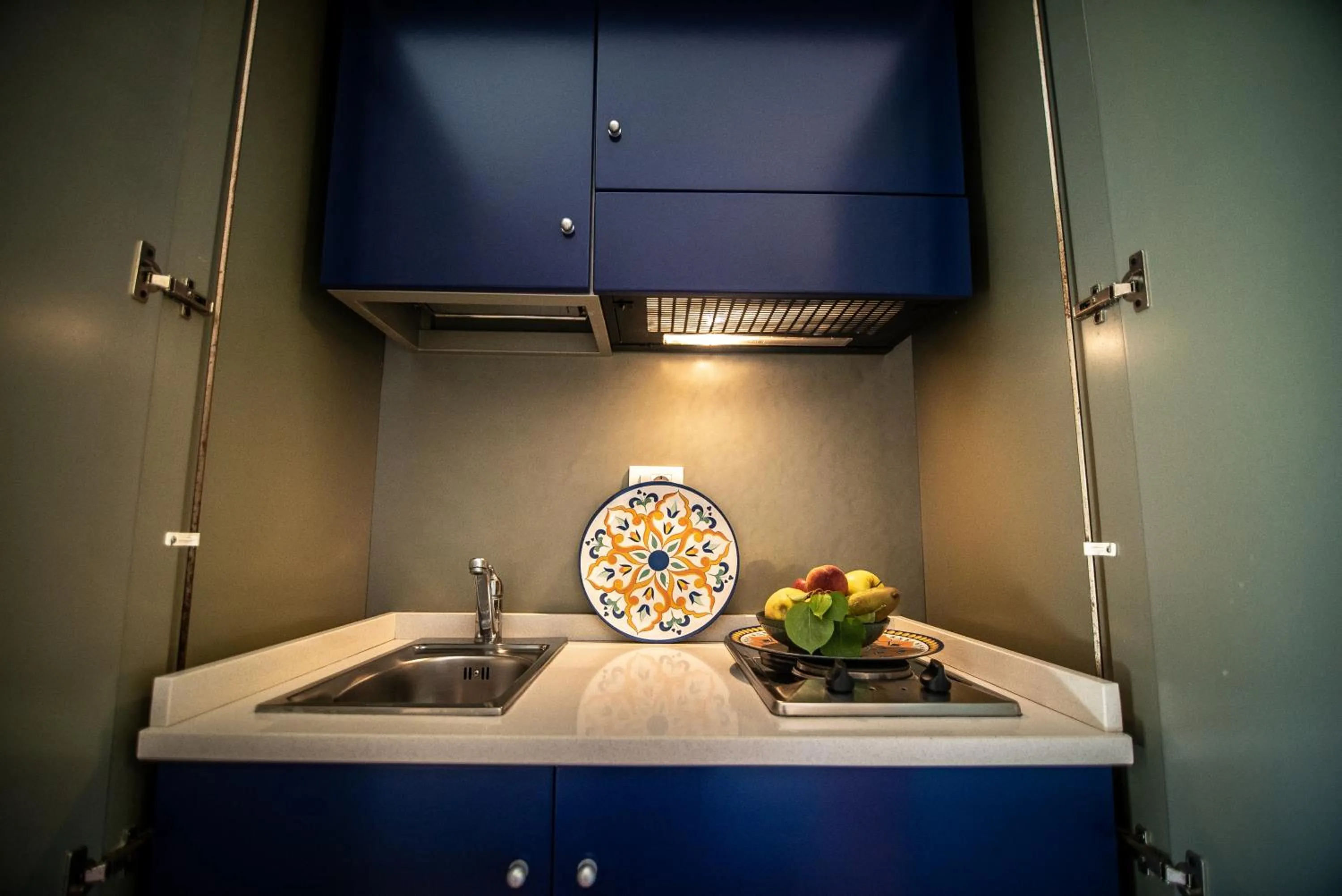 kitchen in Residence Pineta